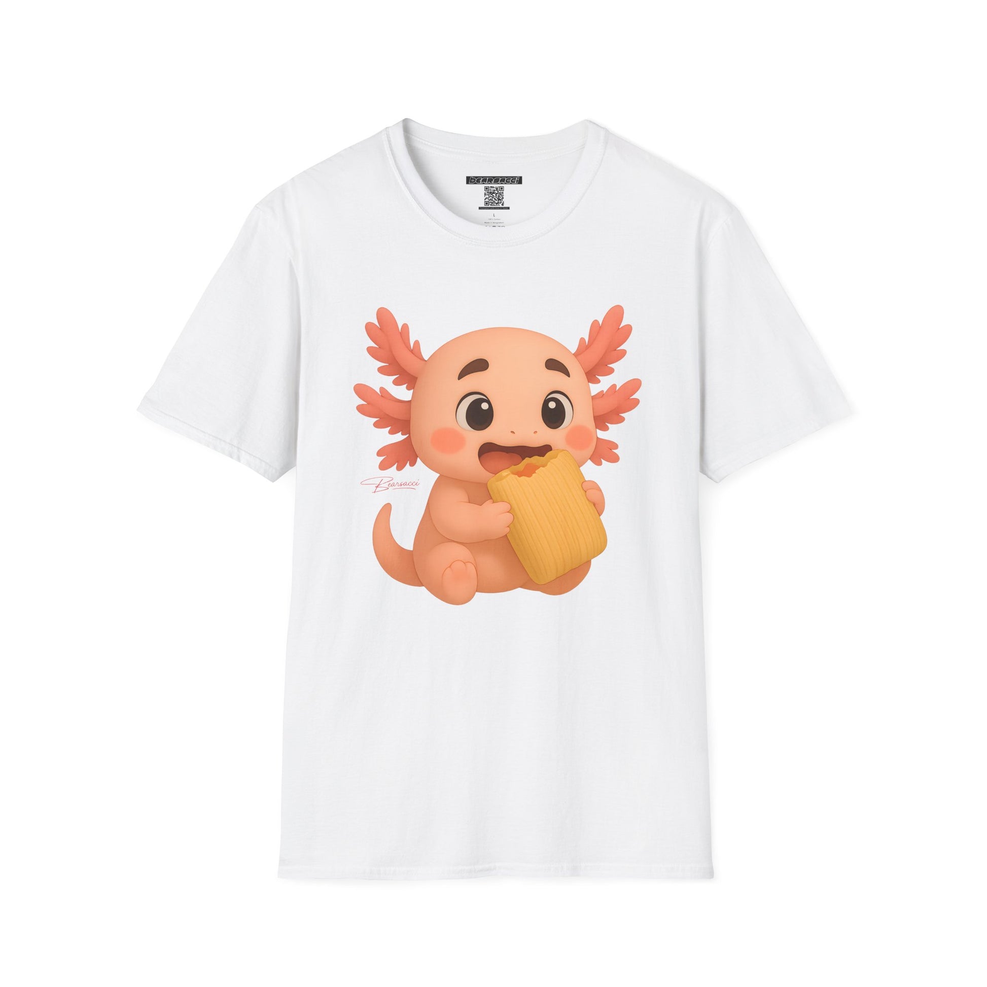 PeroLike X HyperPop®: Axolotl Tamal │ Softsyle T-shirt