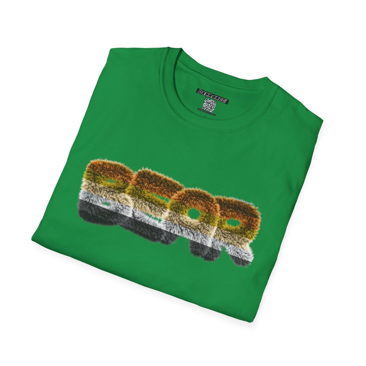 SlutPride™: Fuzzy Bear Flag│ Softsyle T-shirt