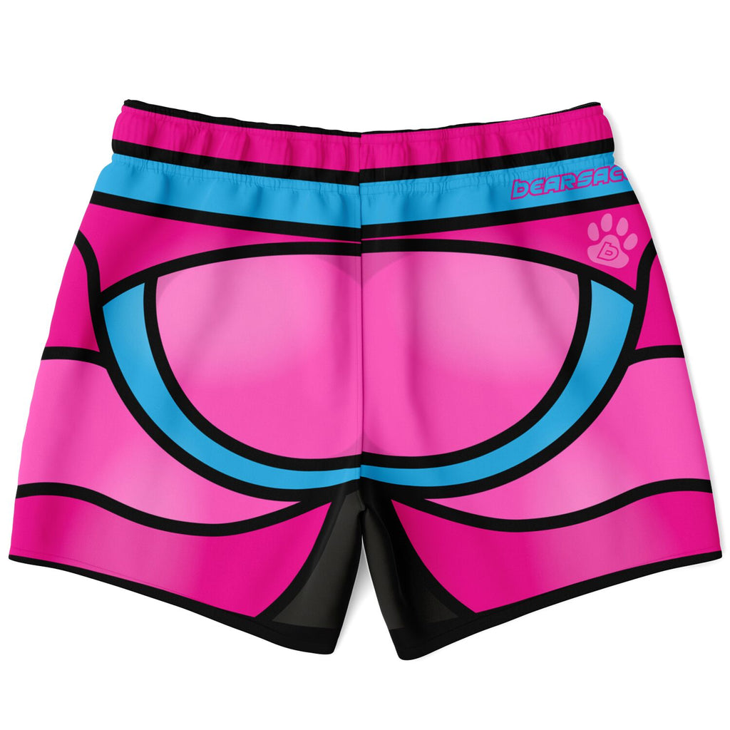 Zeus "Bearbie" Colorway │ Trompe L'Oeil Swim Trunks