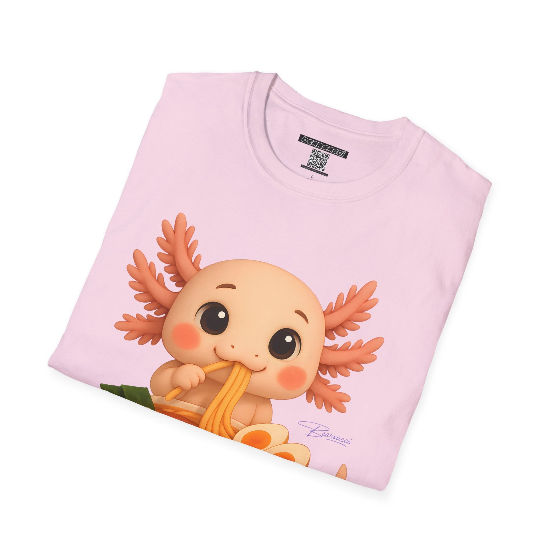 PeroLike X HyperPop®: Axolotl Ramen │ Softsyle T-shirt