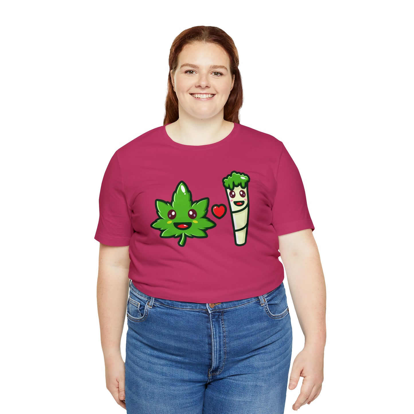 Stoney: Leafy Loves Blunty  │Premium Jersey T-shirt