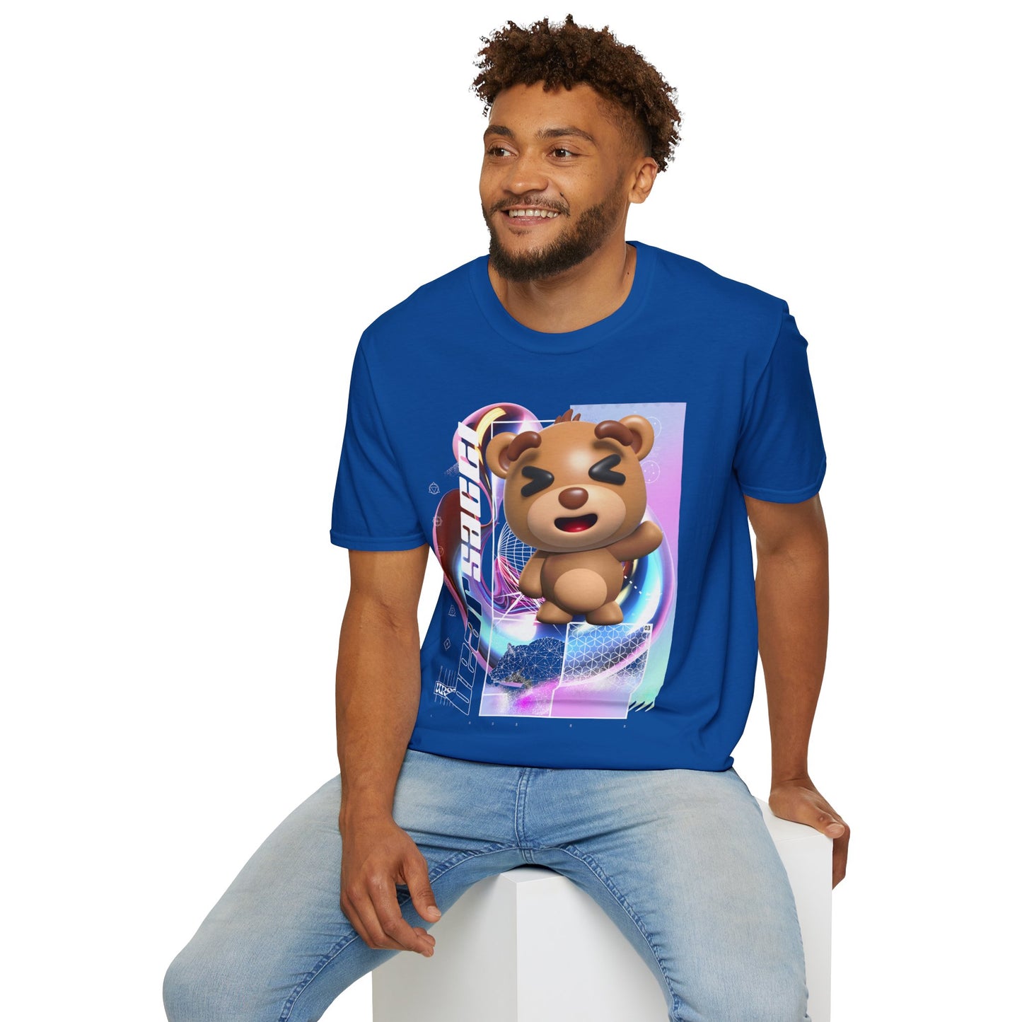 HyperPop™: Y2K Teddy Bear │ Softsyle T-shirt