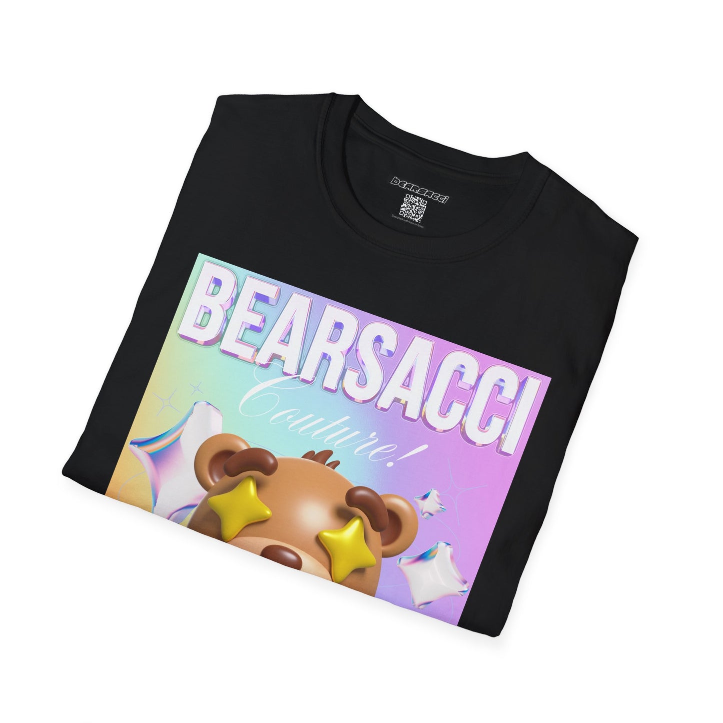 Fake Designer™: Holo Teddy Bear│ Softsyle T-shirt