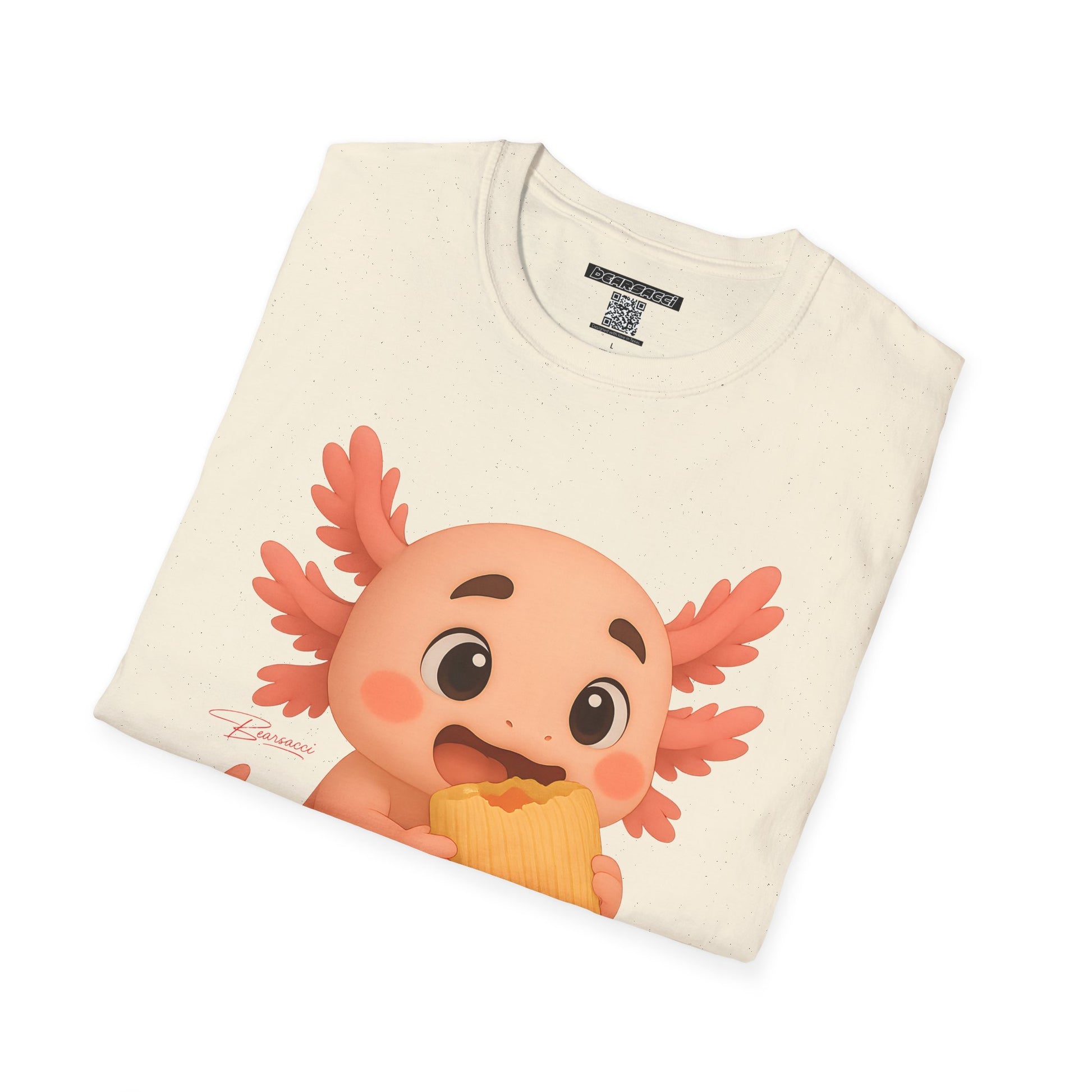 PeroLike X HyperPop®: Axolotl Tamal │ Softsyle T-shirt