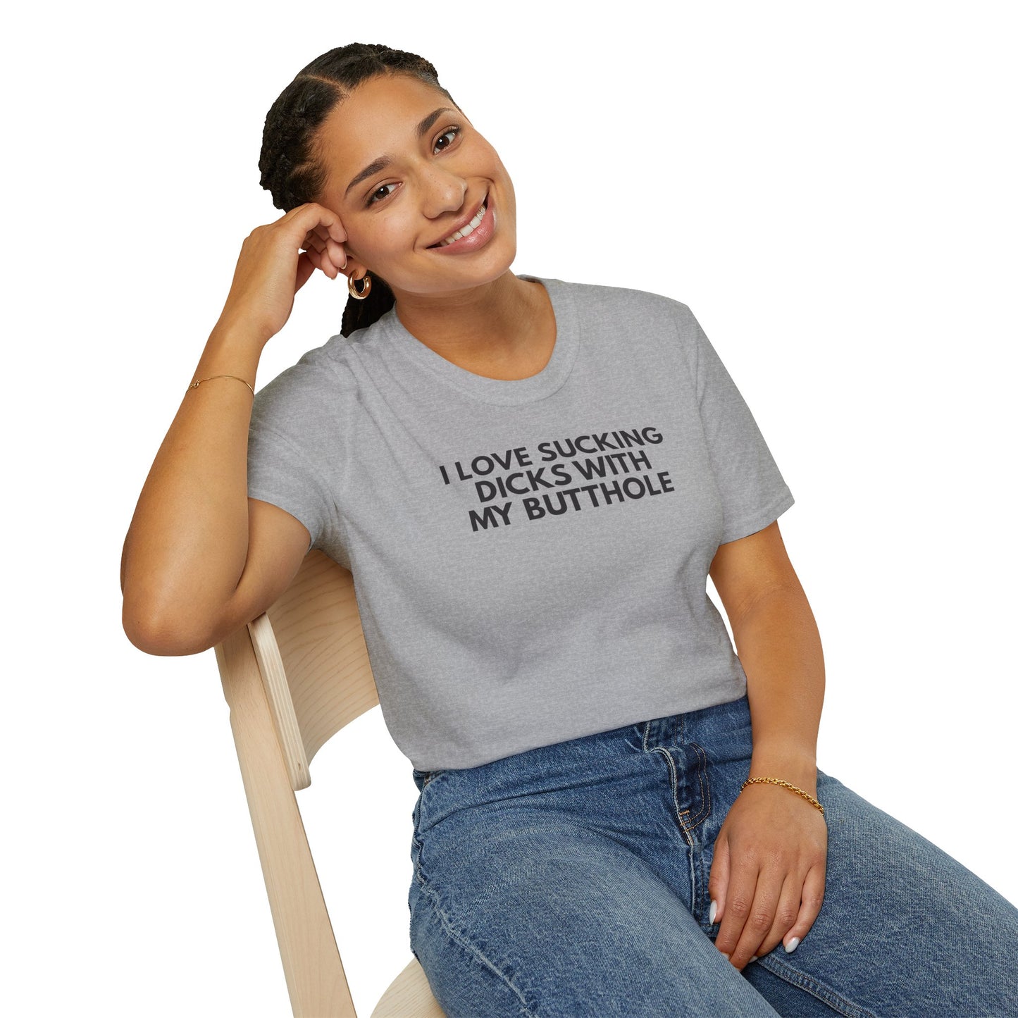 SlutPride™: I Love Sucking Dicks With My Butthole│ Softsyle T-shirt