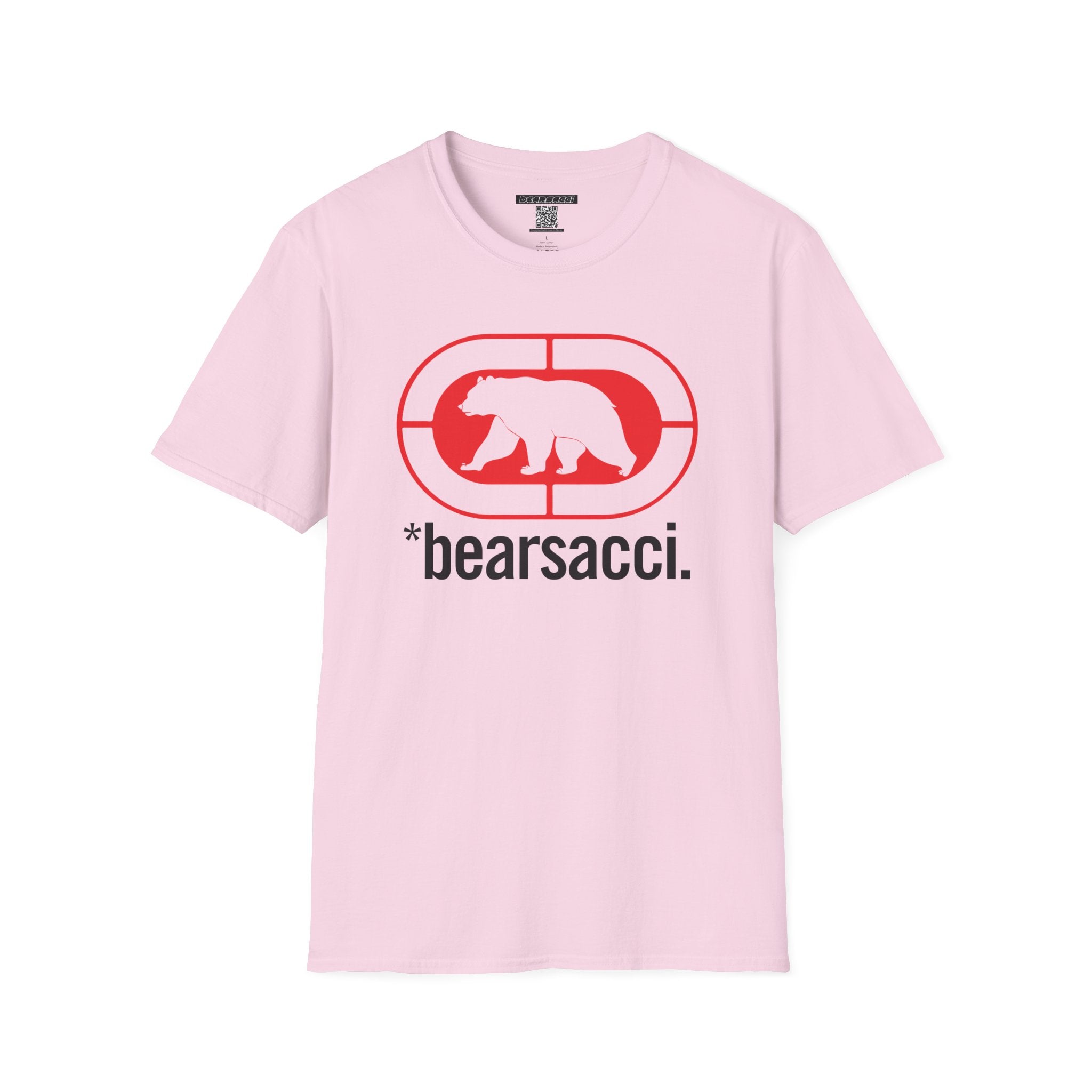 Bearmart® X FakeDesigner®: Bearsacci® Street Logo Tee │Softsyle T-shirt