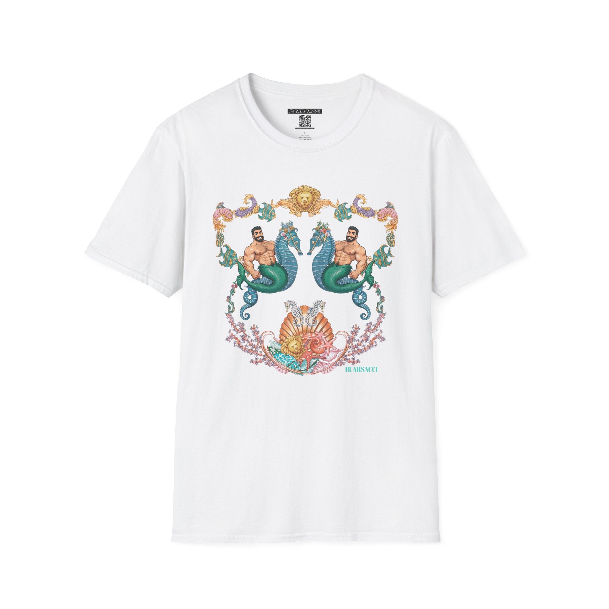 FakeDesigner®: Coral Fantasy: Bearoque Edition │ Softsyle T-shirt