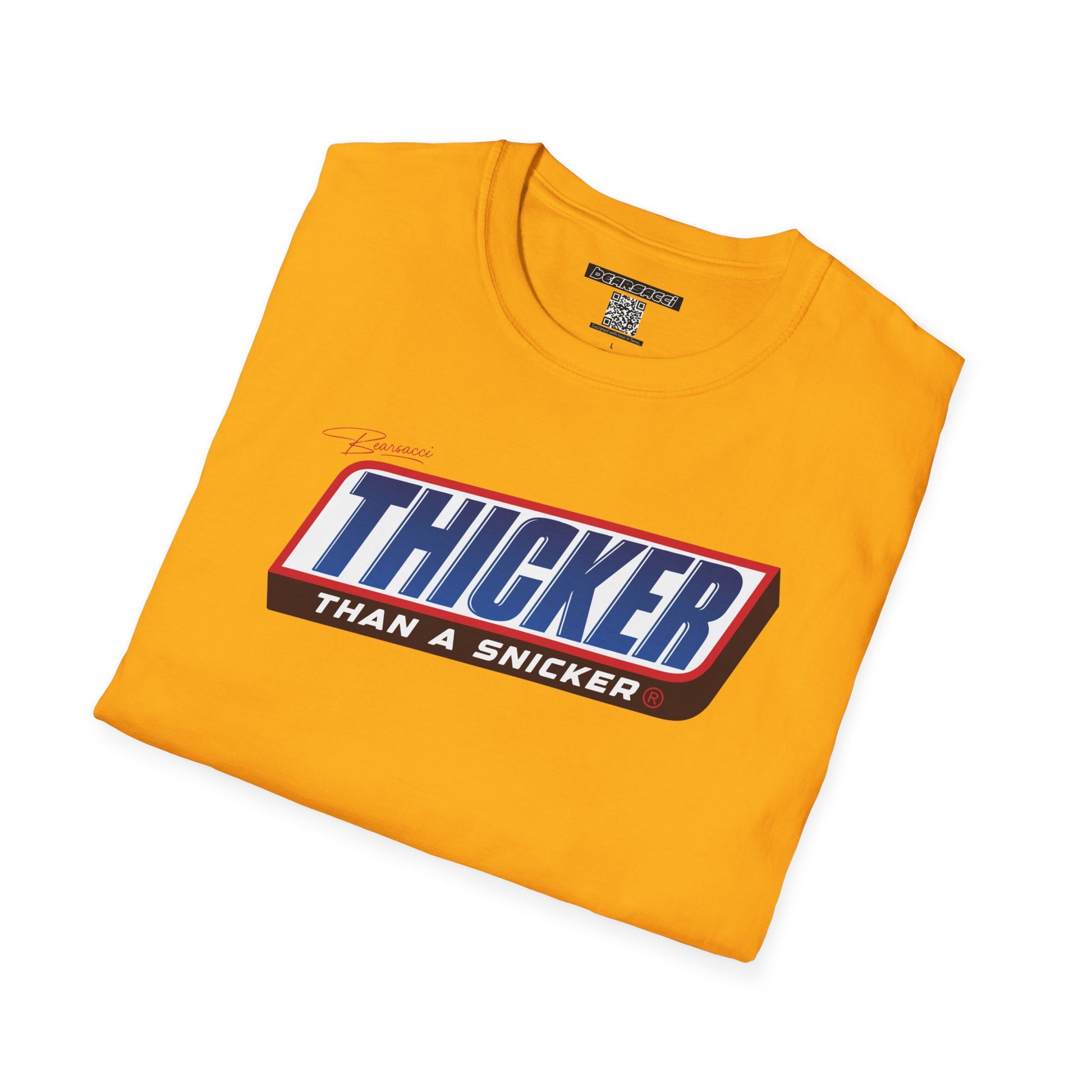 GymBros®: Thicker Than A Snicker® │ Softsyle T-shirt