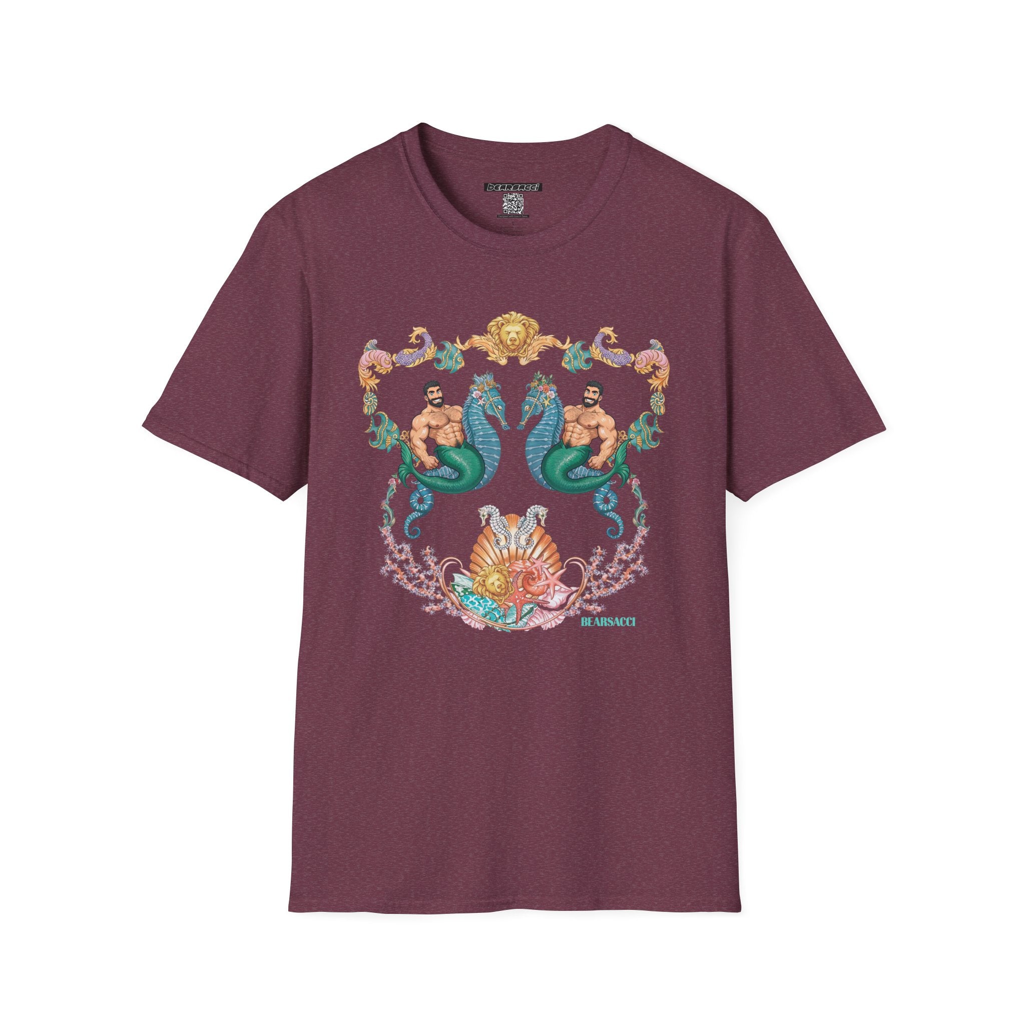 FakeDesigner®: Coral Fantasy: Bearoque Edition │ Softsyle T-shirt
