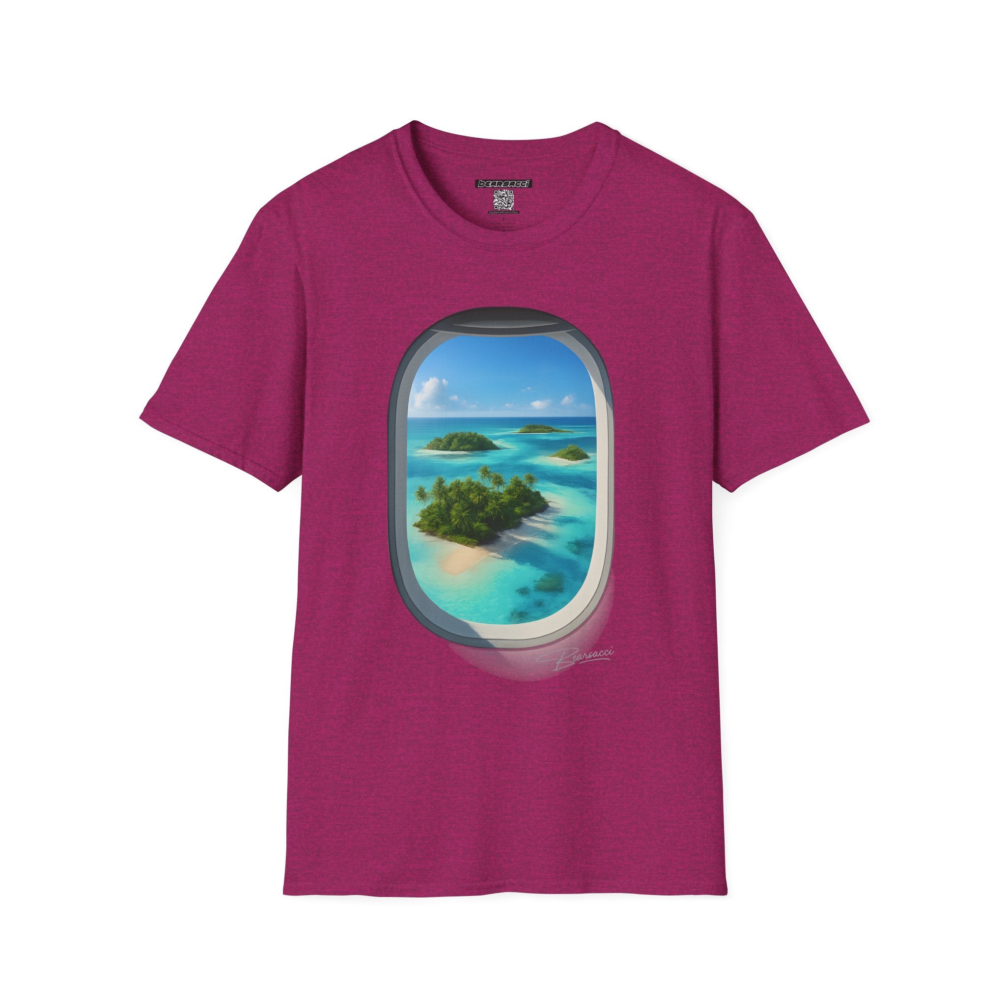 HyperPop™ X Wanderlust™ X FakeDesigner™: Window Seat Porthole Fantasy │ Softsyle T-shirt