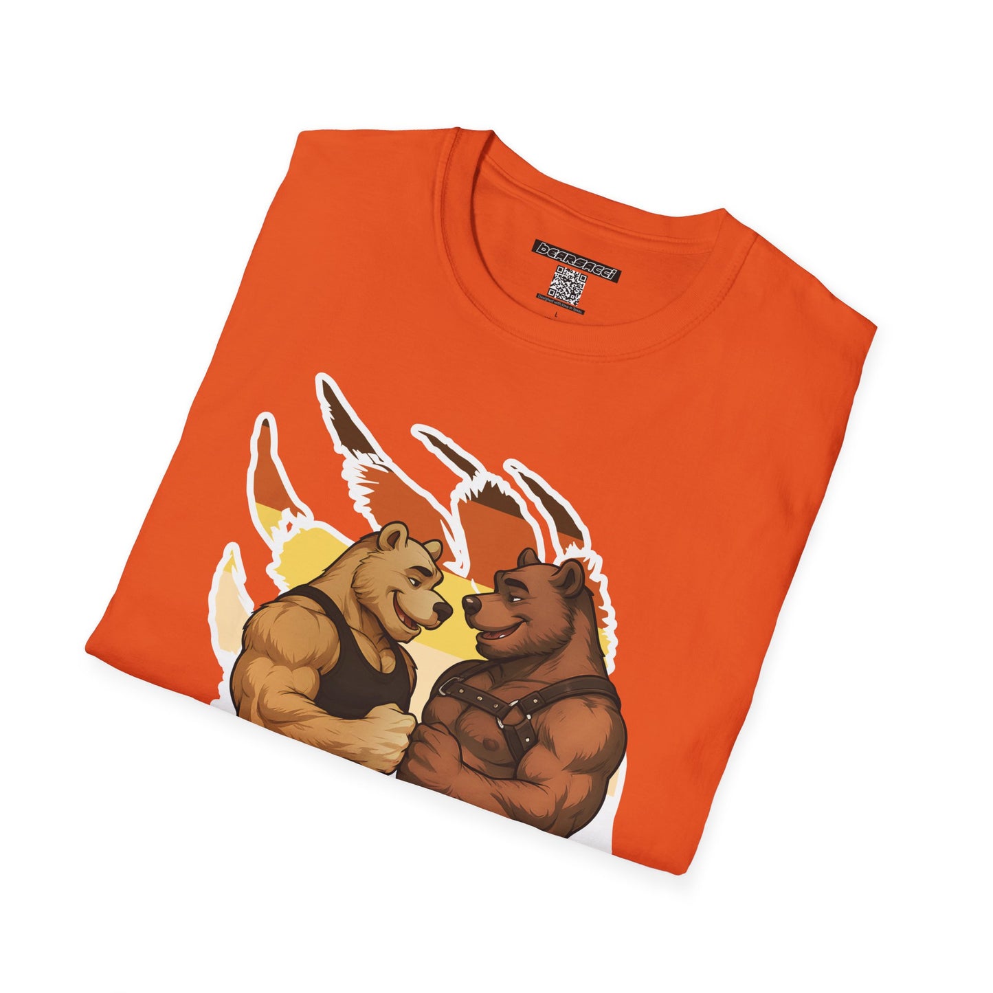 Bearsacci™: Fist Bumping Bears │ Softsyle T-shirt