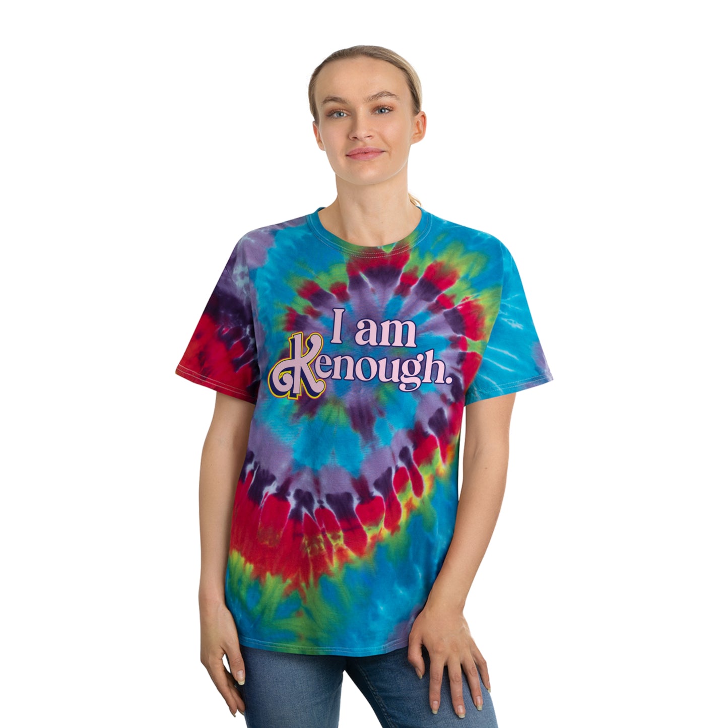 Bearbie: "I am Kenough"│ Tie-Dye Tee, Spiral