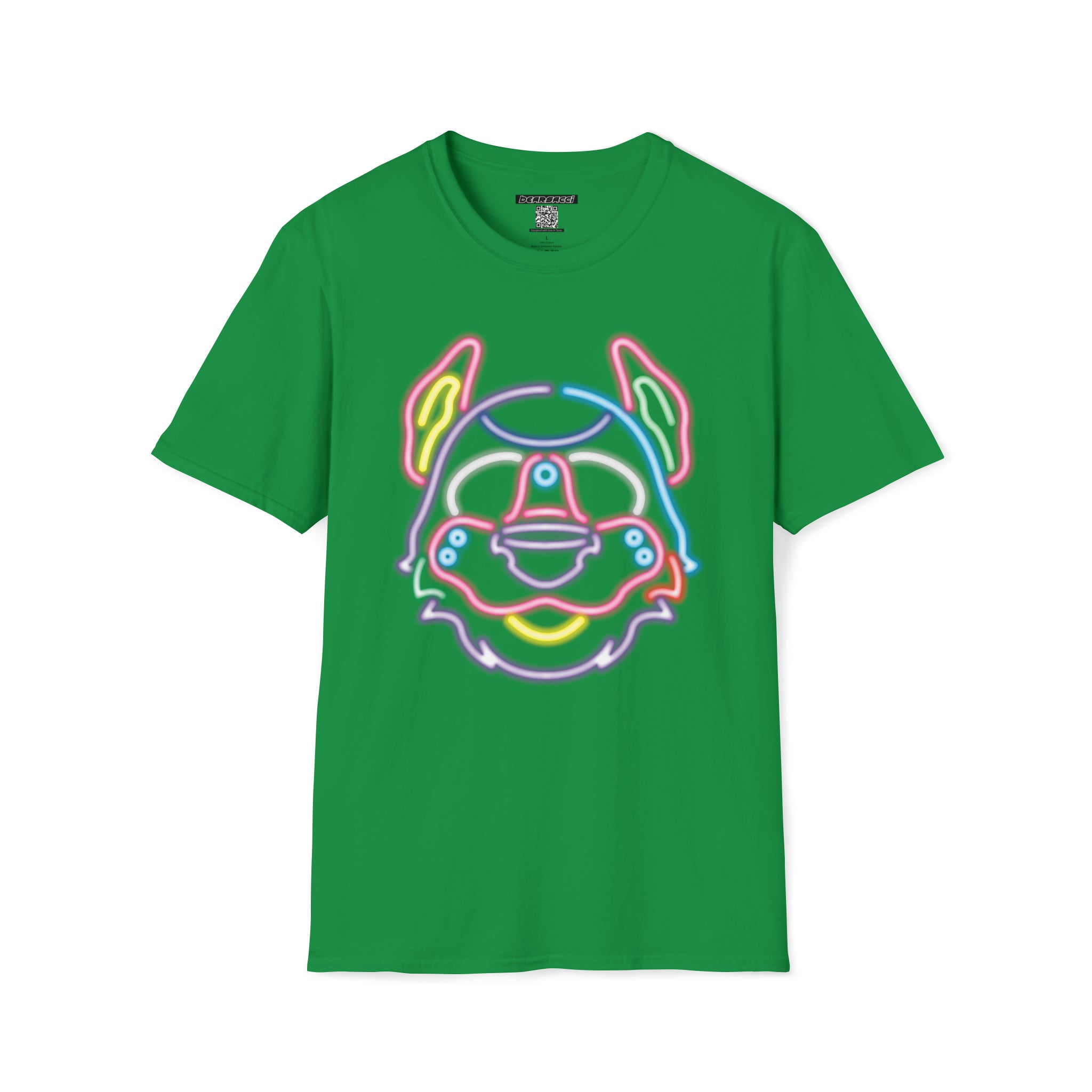 HyperPop™ X SlutPride™: Neon Good Buy (Pup Mask) │ Softsyle T-shirt