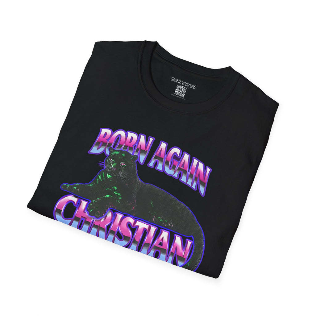 FakeDesigner®: Chinatown Market Secret Club Born Again Christian │ Softsyle T-shirt