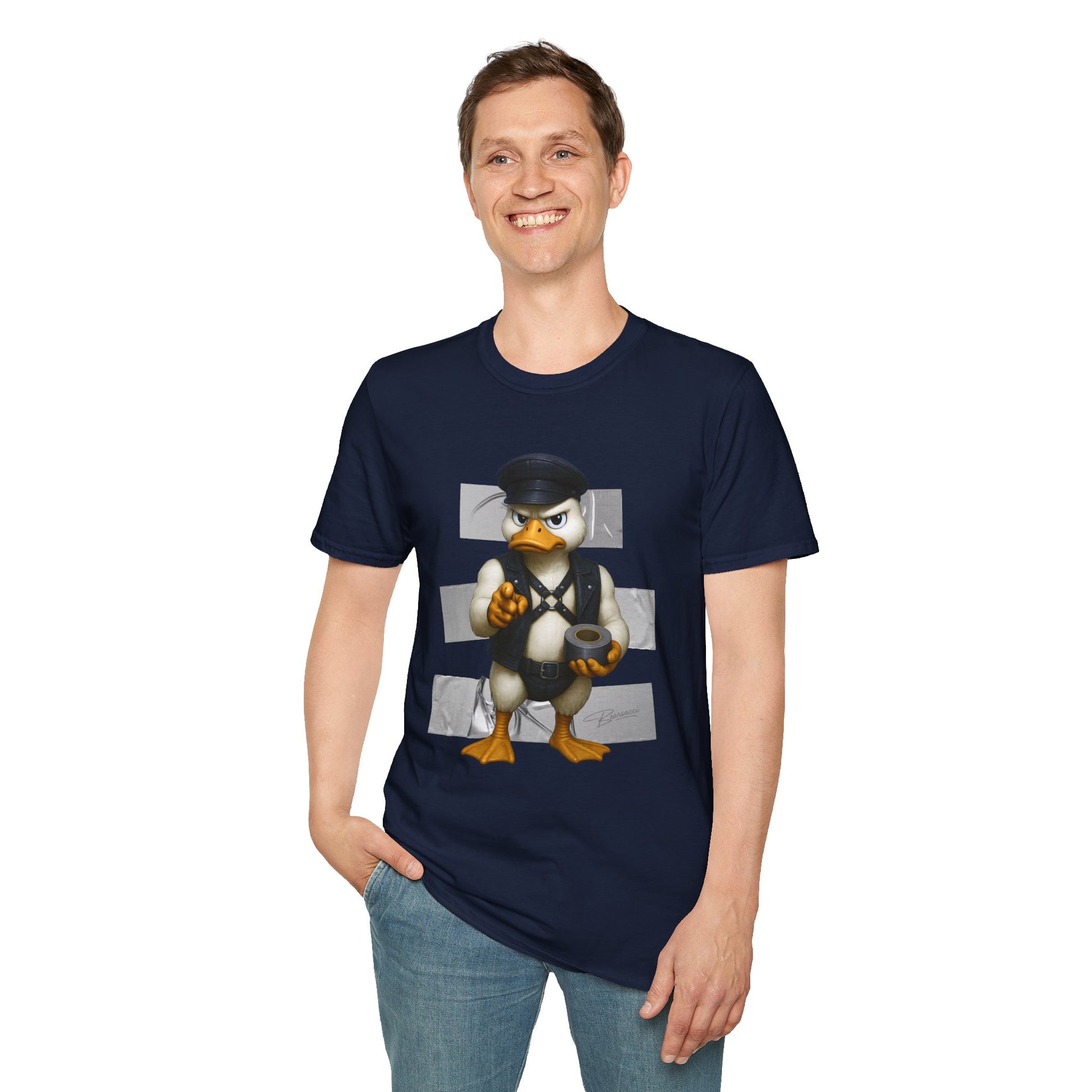 SlutPride® X Dominion®: Duct Tape Duck Daddy│ Softsyle T-shirt