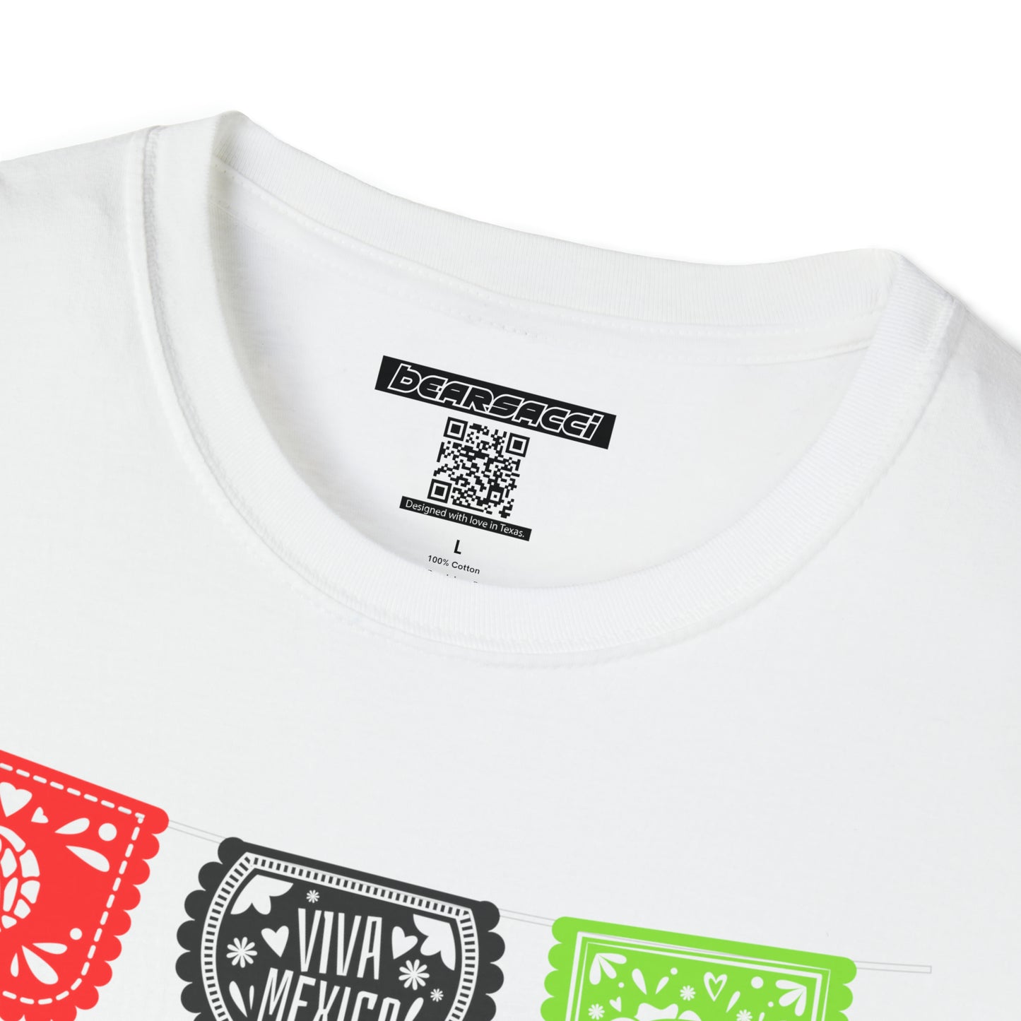 Pero-Like™: Viva Mexico Papel Picado │ Softsyle T-shirt