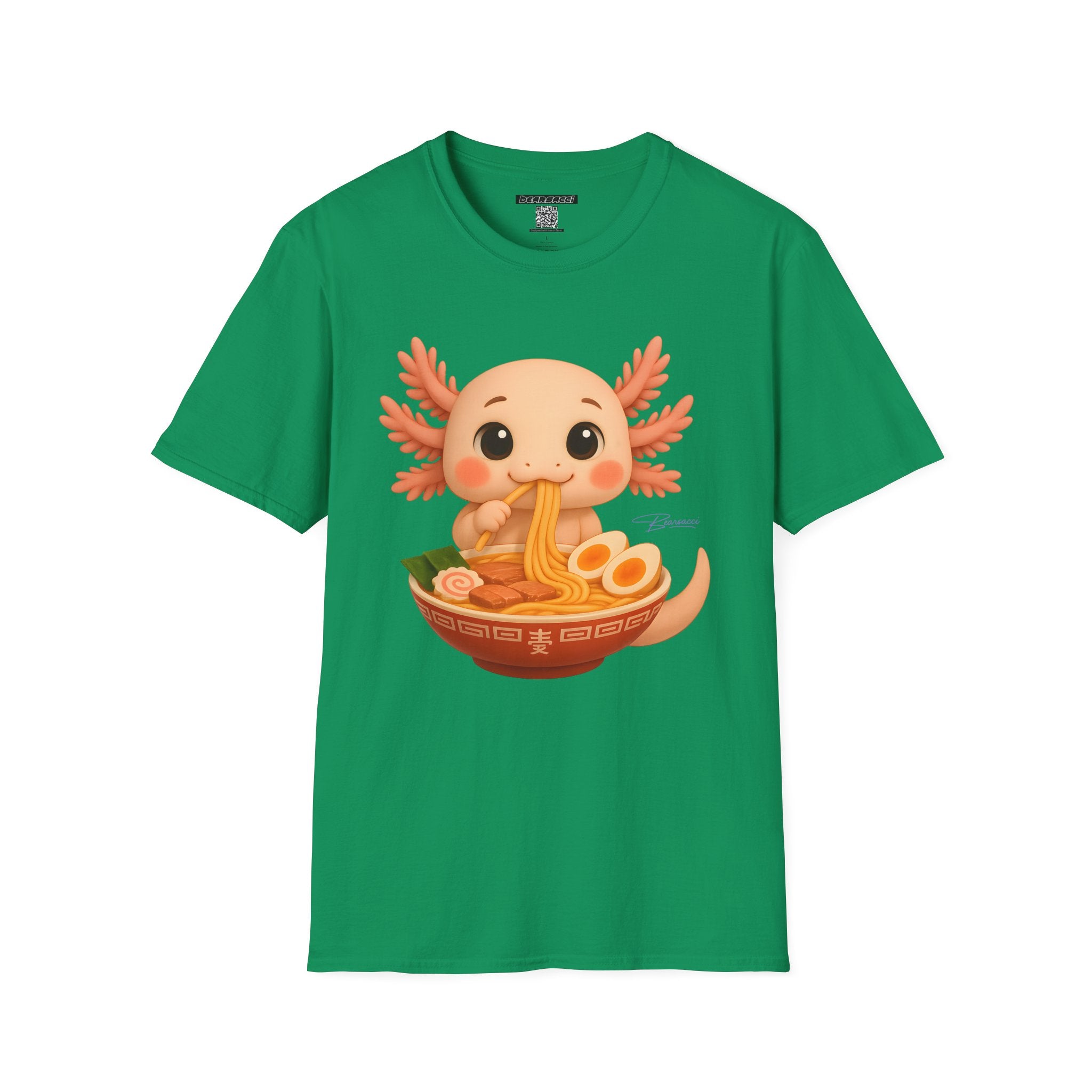 PeroLike X HyperPop®: Axolotl Ramen │ Softsyle T-shirt