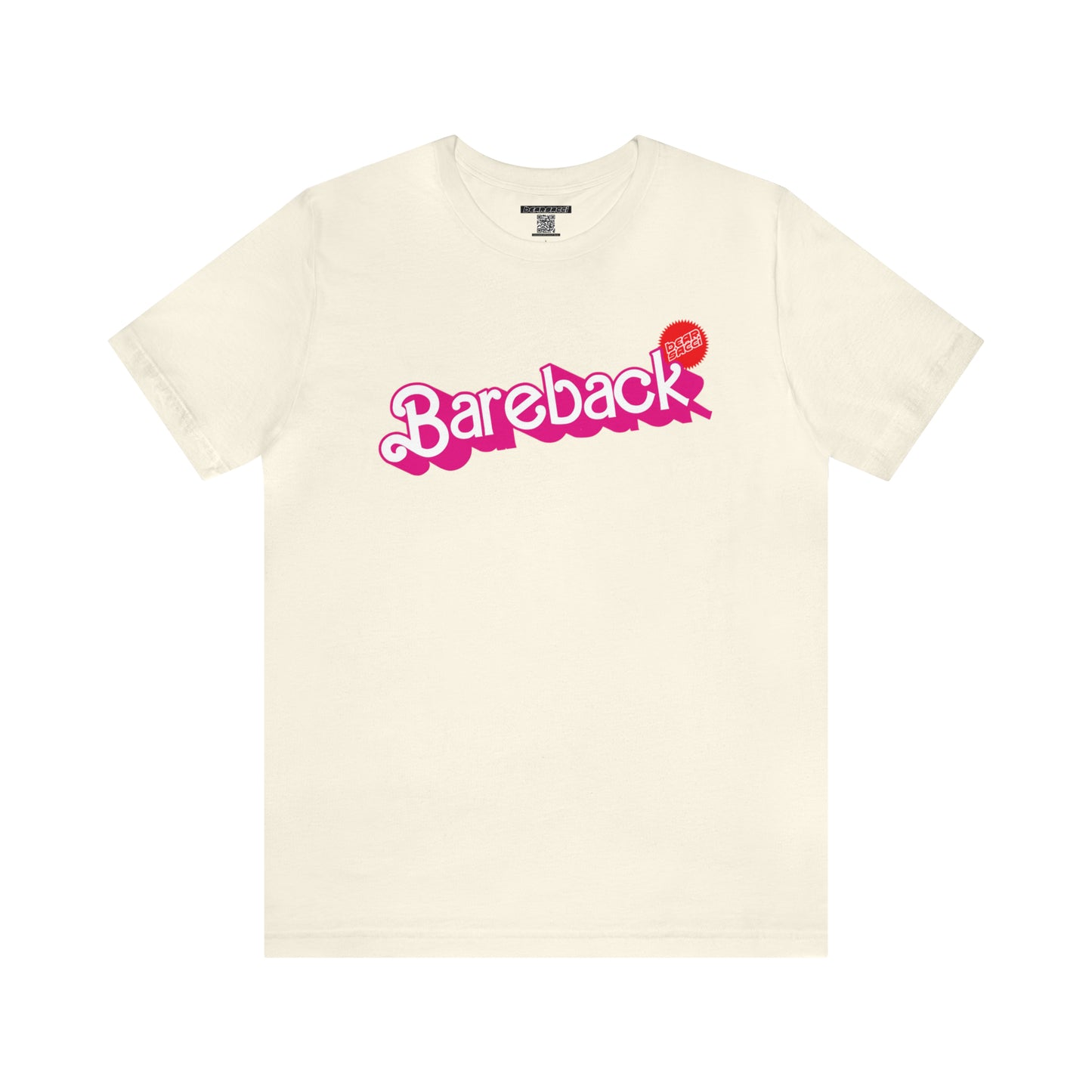 Bearbie™ X Slutpride™: Bareback Logo │Premium Jersey T-shirt