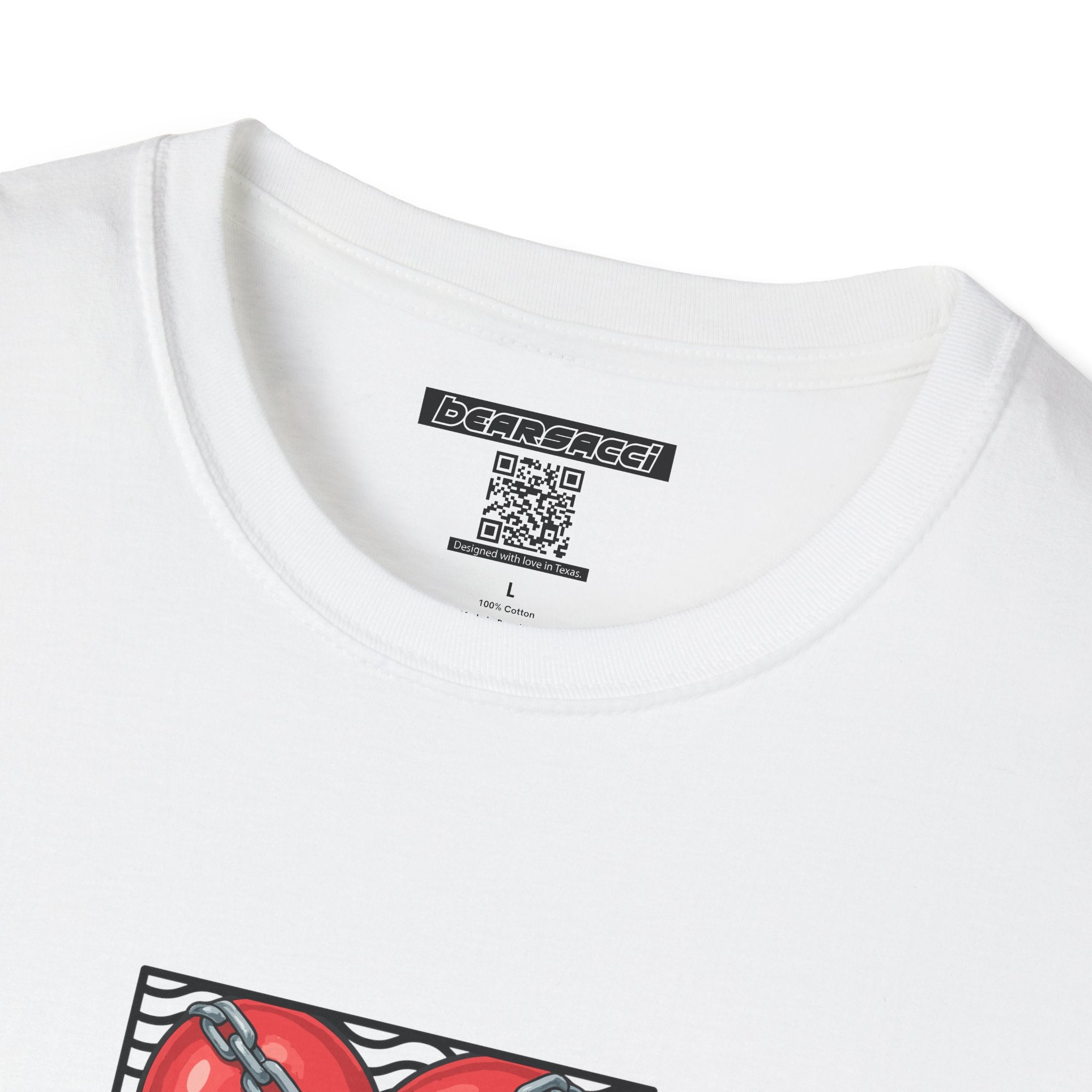 SlutPride® X Dominion®: Locked Heart │ Softsyle T-shirt