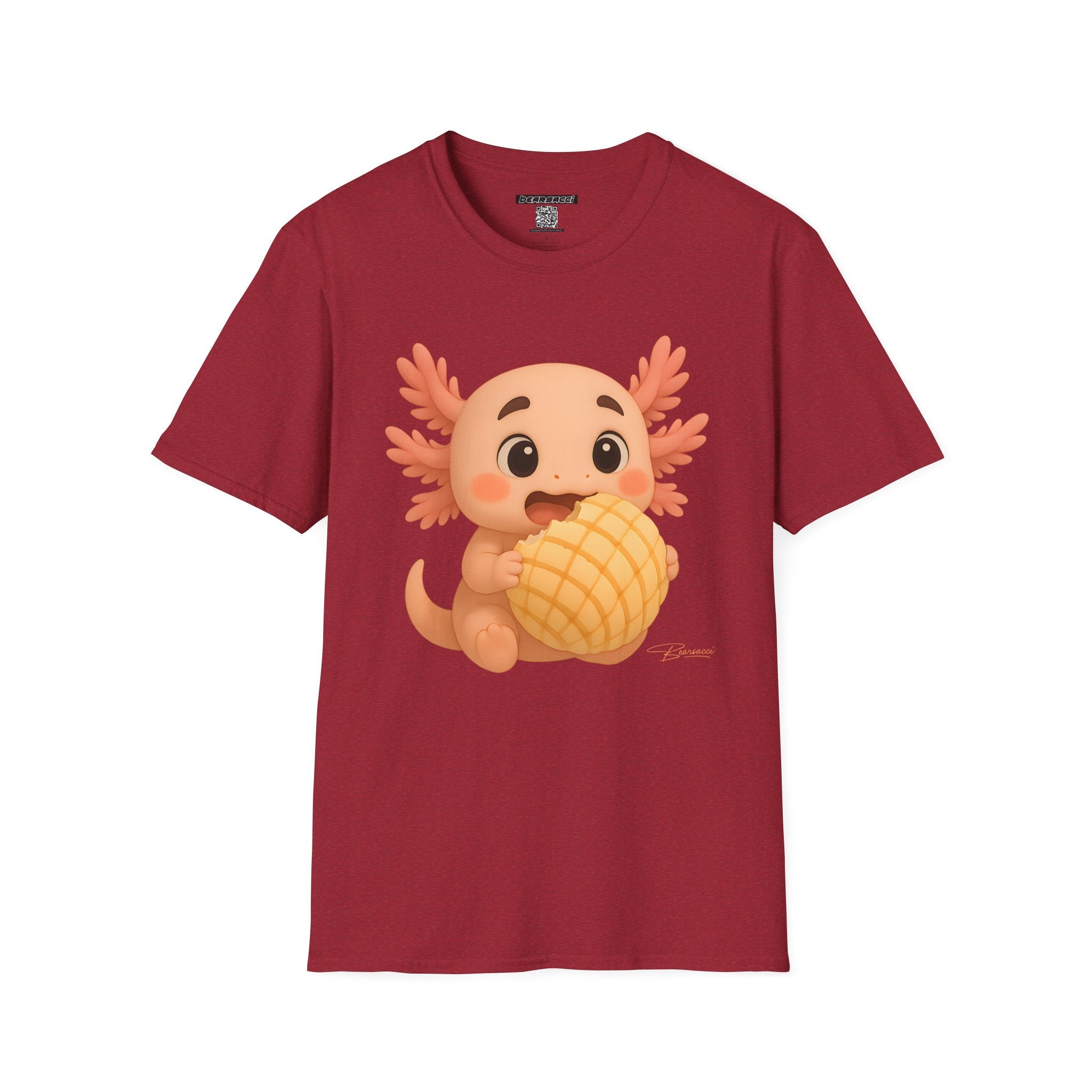 PeroLike X HyperPop®: Axolotl Concha Pan Dulce │ Softsyle T-shirt