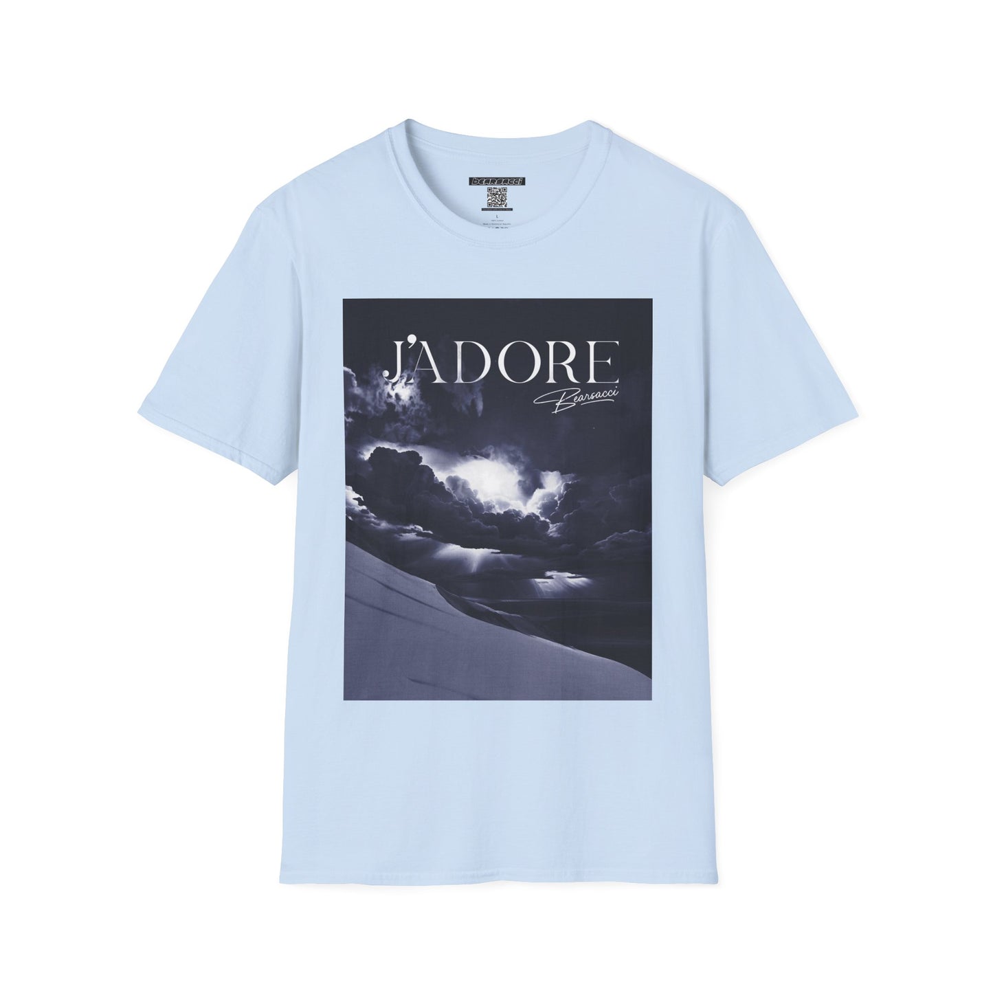 Fake Designer™: J'adore Bearsacci Solitude Is Dangerously Addictive (Dramatic Sky In Desert)│ Softsyle T-shirt