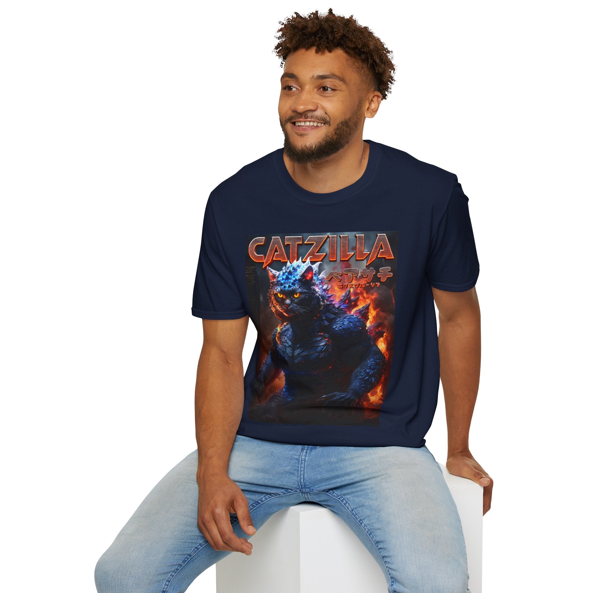 Fake Designer™: Catzilla │ Softsyle T-shirt