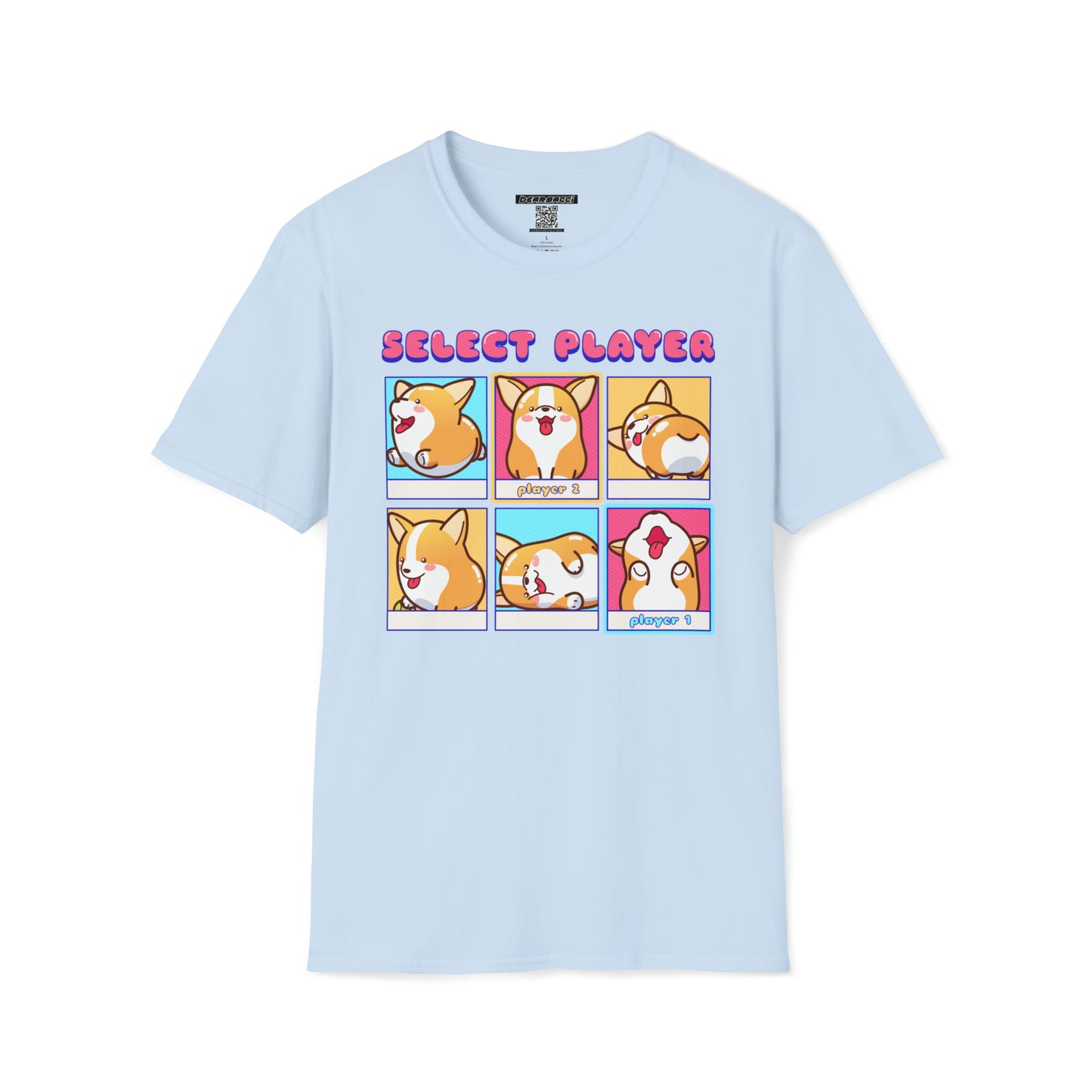 HyperPop™: Corgi Dog Select Player │ Softsyle T-shirt