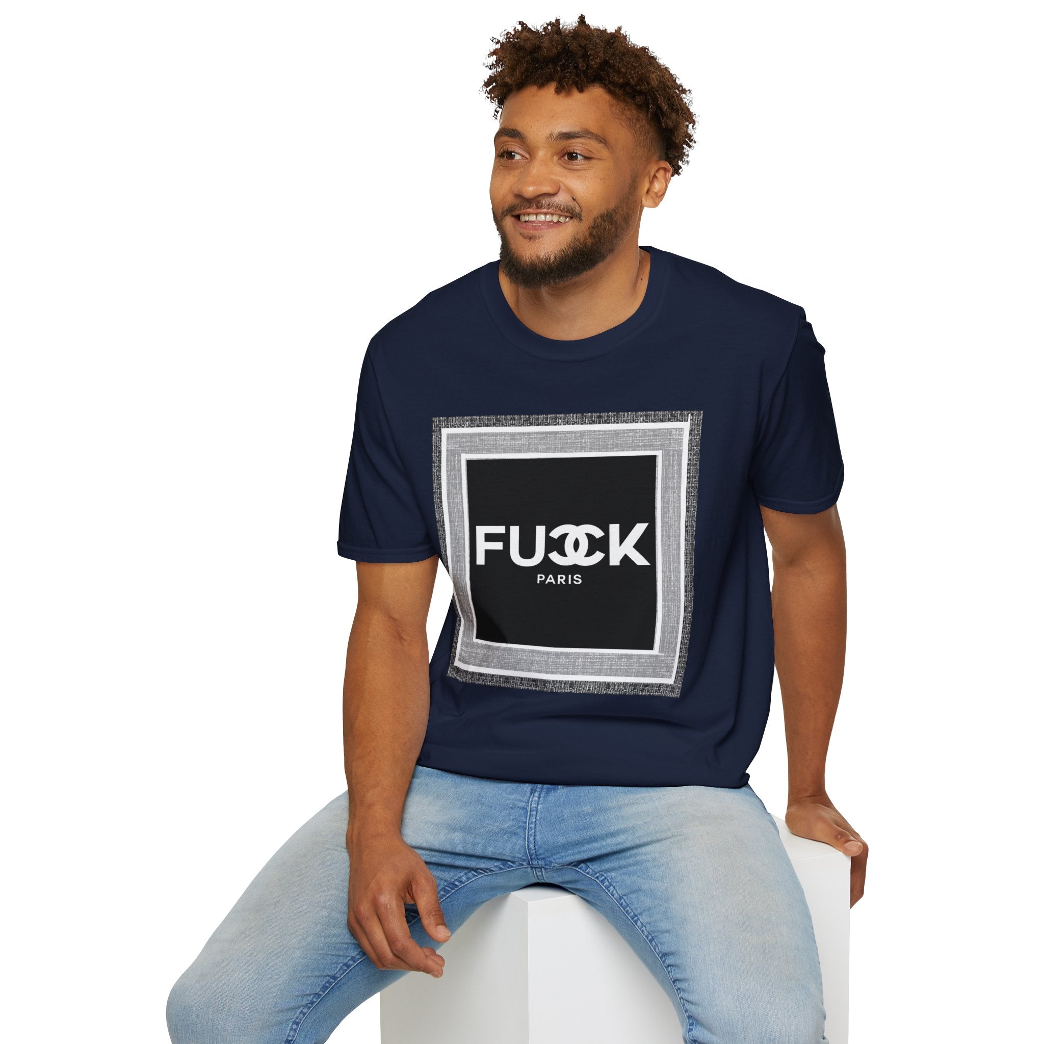 Fake Designer™: Fuck Paris│ Softsyle T-shirt