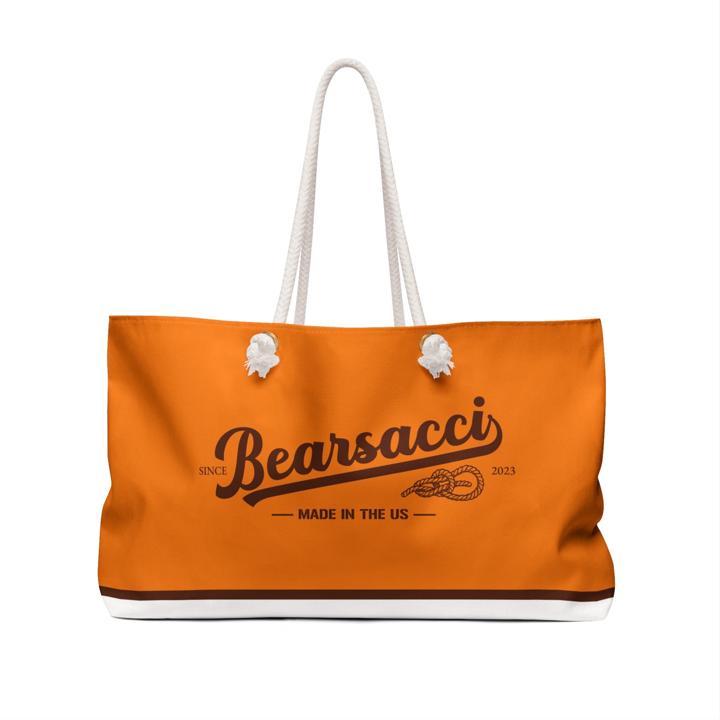 Bearsacci Logo │ Weekender Bag