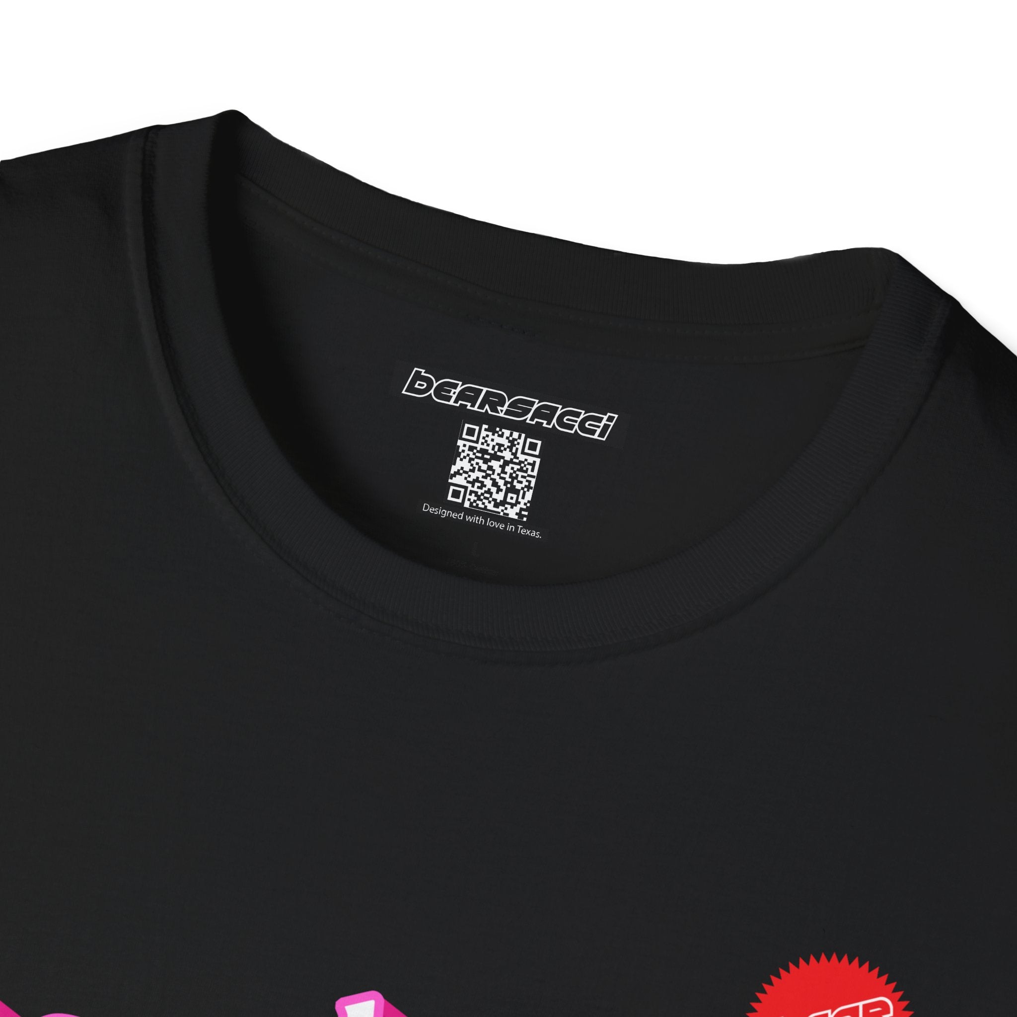 Bearbie® X Slutpride®: Bareback Logo │Softsyle T-shirt