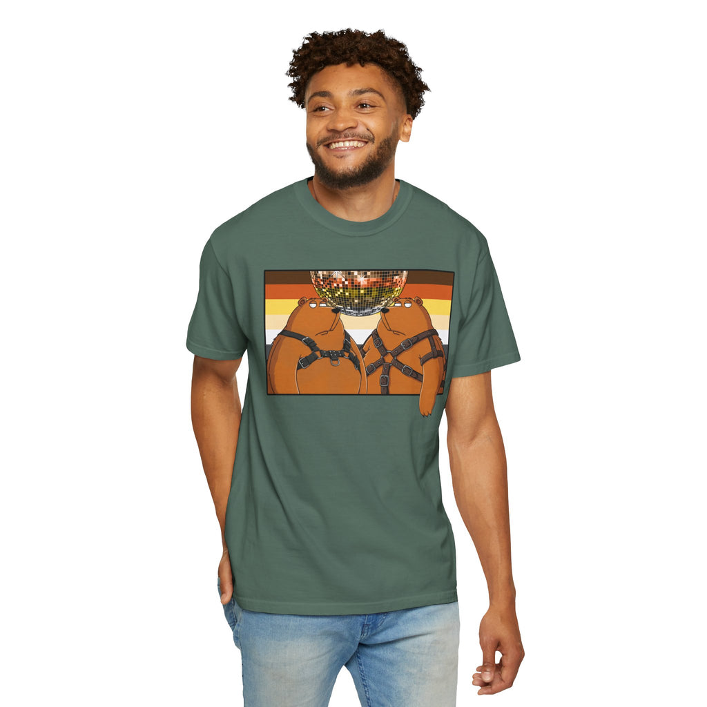Bearmart®: Leather Bears Disco │Comfort Colors® T-shirt