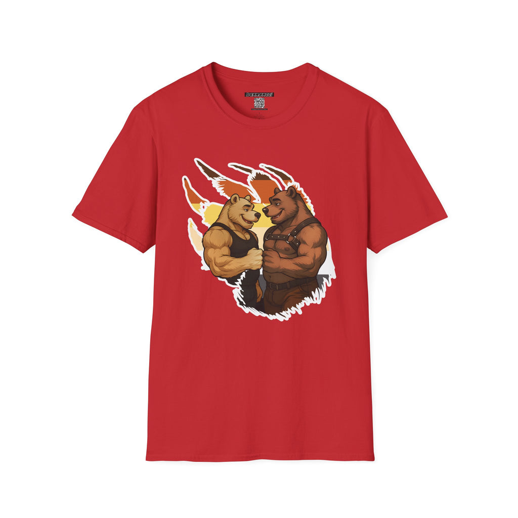 Bearsacci™: Fist Bumping Bears │ Softsyle T-shirt