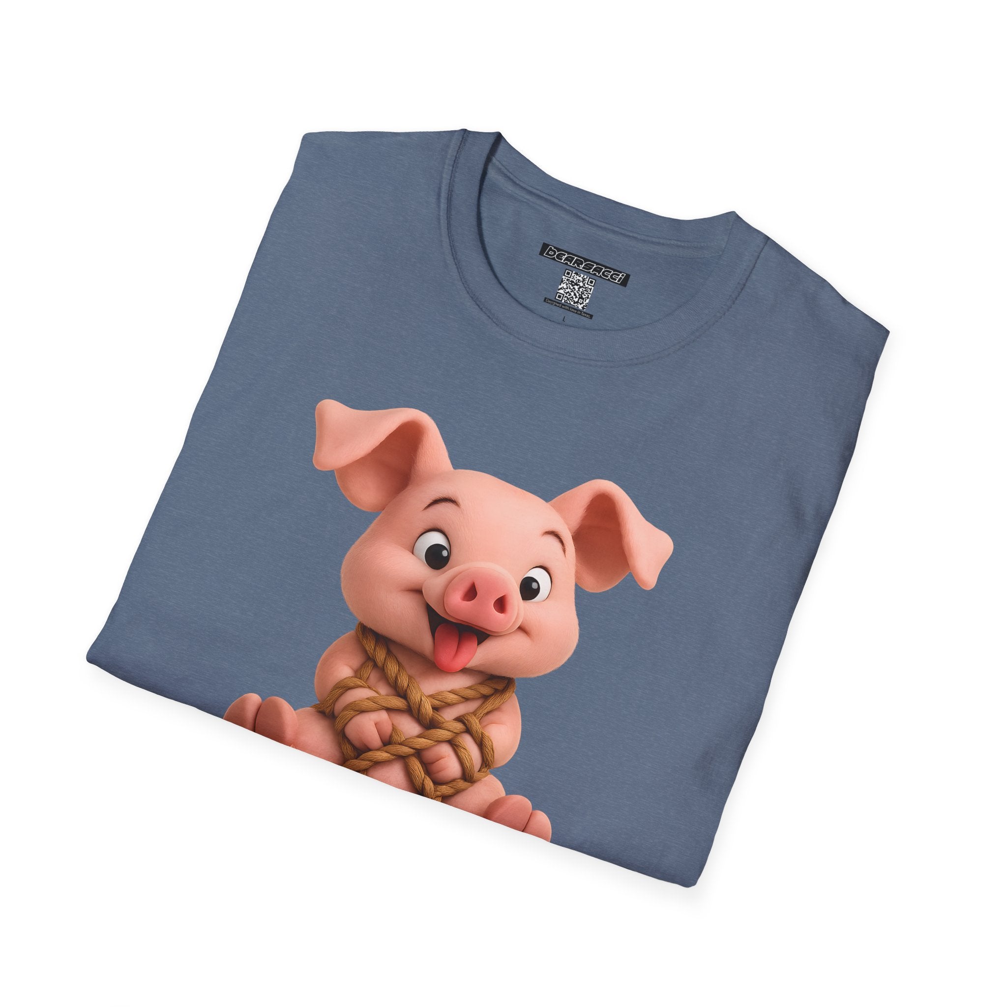 SlutPride® X Dominion®: Hog Tied (Rope Piggy)│ Softsyle T-shirt