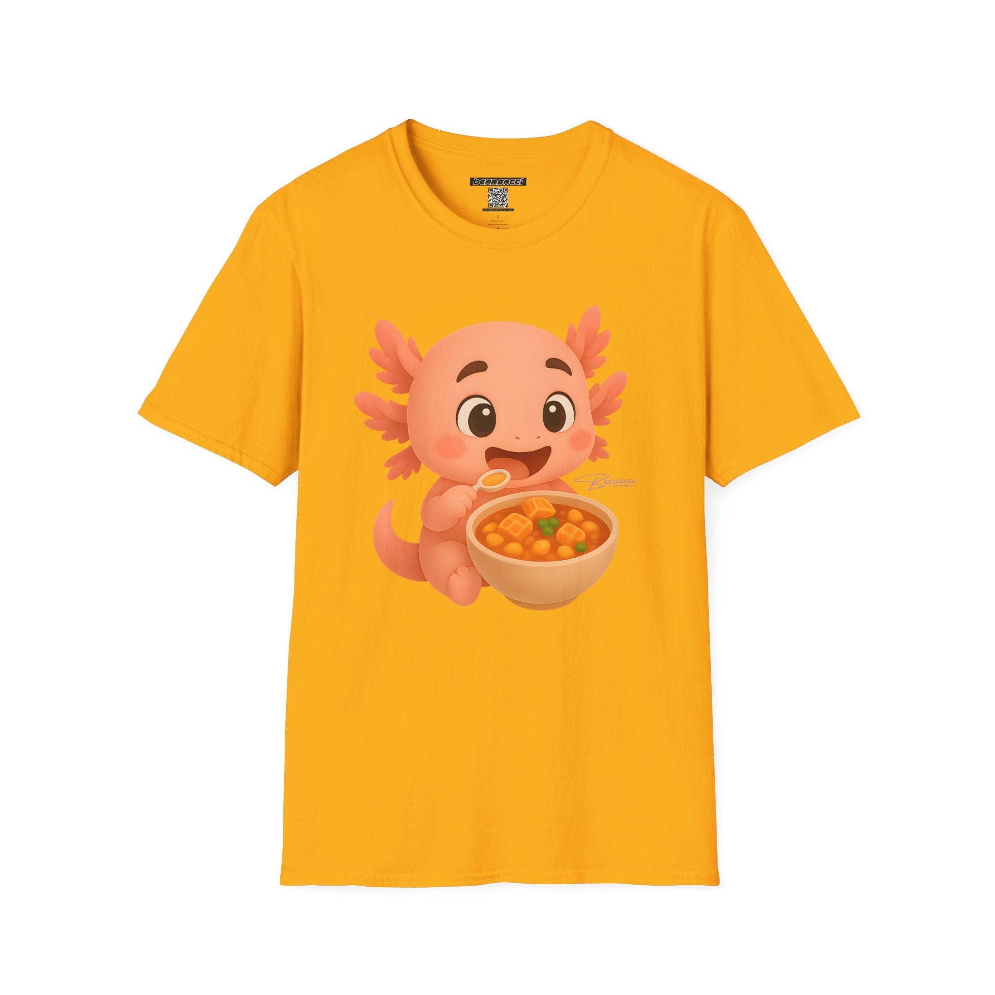 PeroLike X HyperPop®: Axolotl Menudo │ Softsyle T-shirt