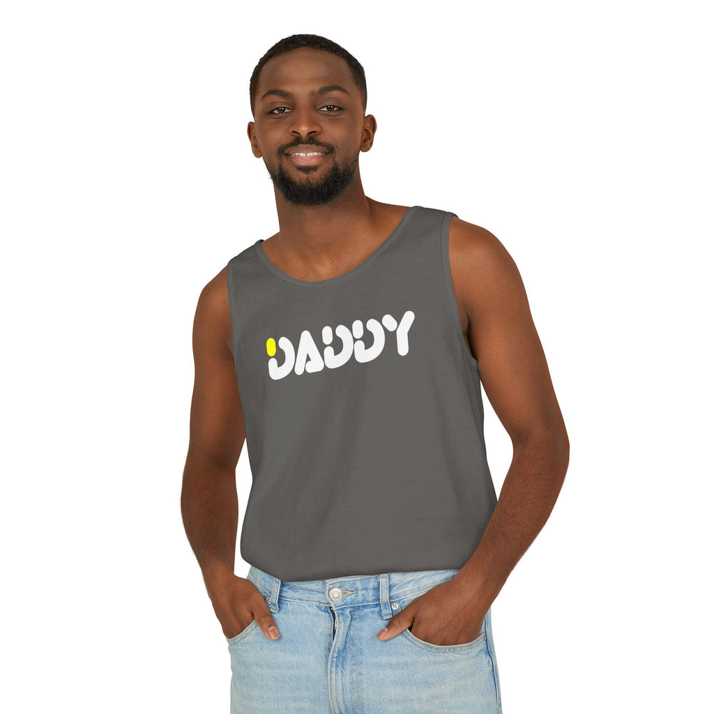 Fake Designer™ x GymBros™: Daddy │ Garment-Dyed Tank Top