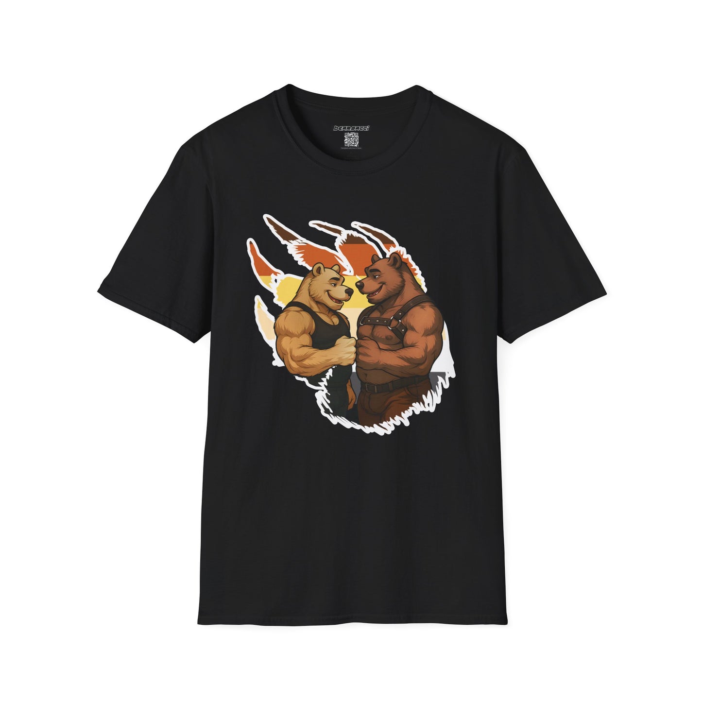 Bearsacci™: Fist Bumping Bears │ Softsyle T-shirt
