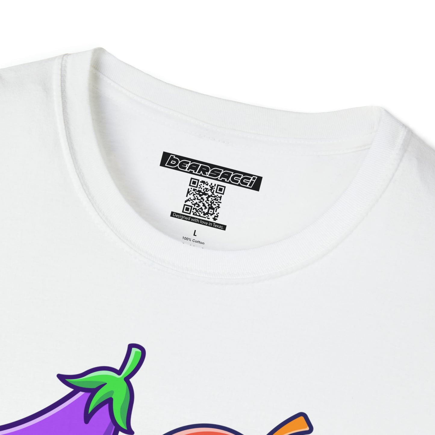 SlutPride™ X HyperPop™: Eggplant & Peach │ Softsyle T-shirt