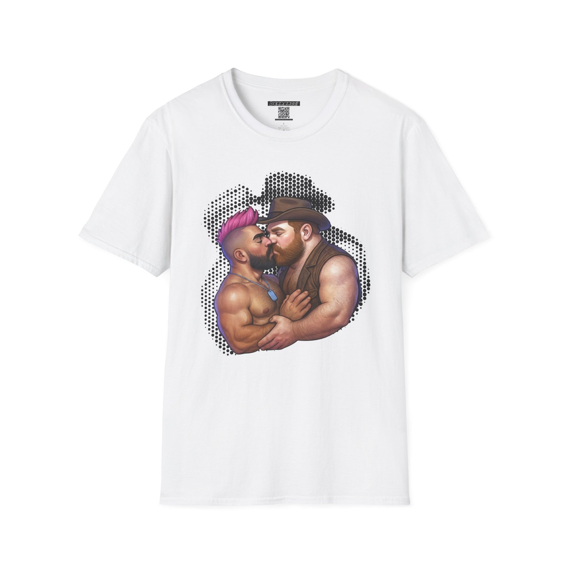 Bearsacci™: Cowboy & MMA Fighter│ Softsyle T-shirt
