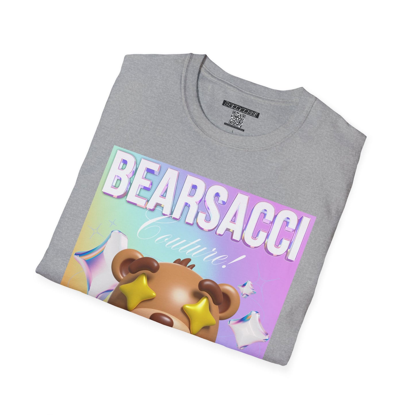 Fake Designer™: Holo Teddy Bear│ Softsyle T-shirt