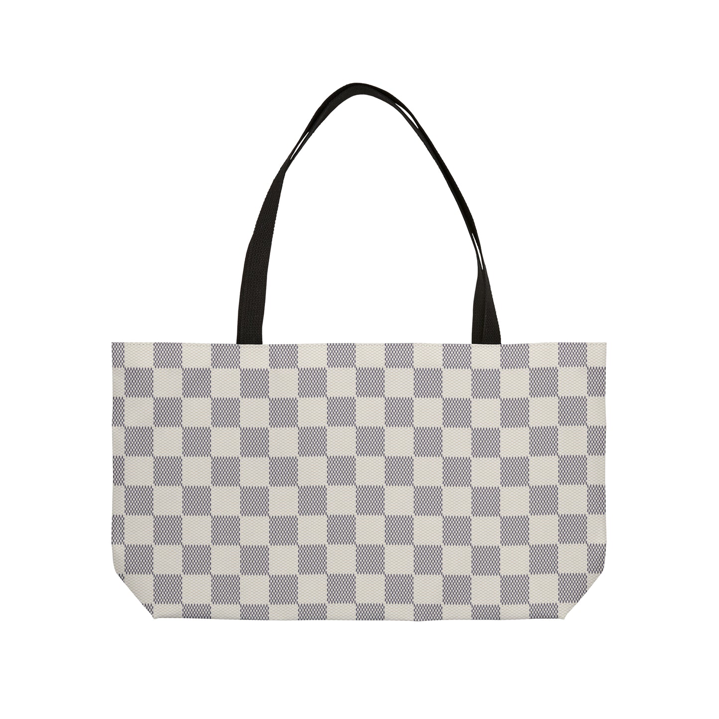 Azure Checkerboard │ Weekender Tote Bag