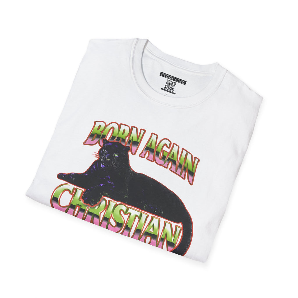 FakeDesigner®: Chinatown Market Secret Club Born Again Christian │ Softsyle T-shirt