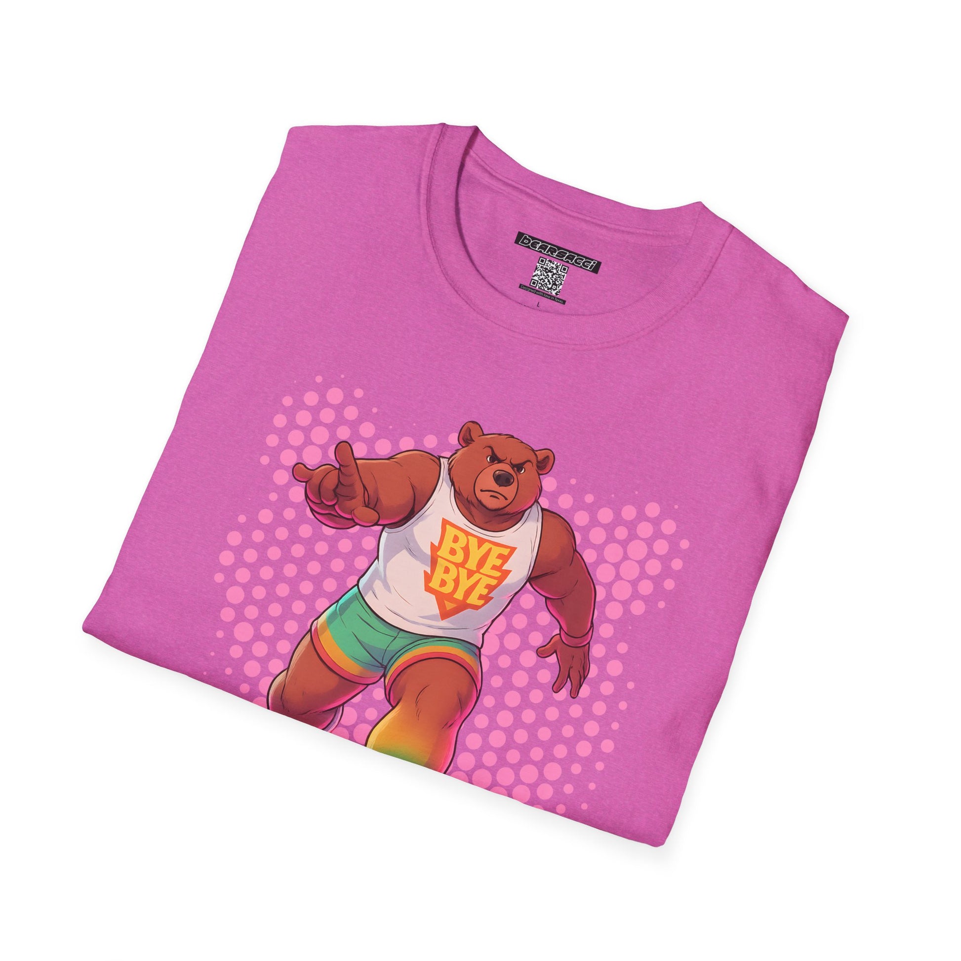 GymBros®: Bye Bye Bad Decisions Bear │ Softsyle T-shirt
