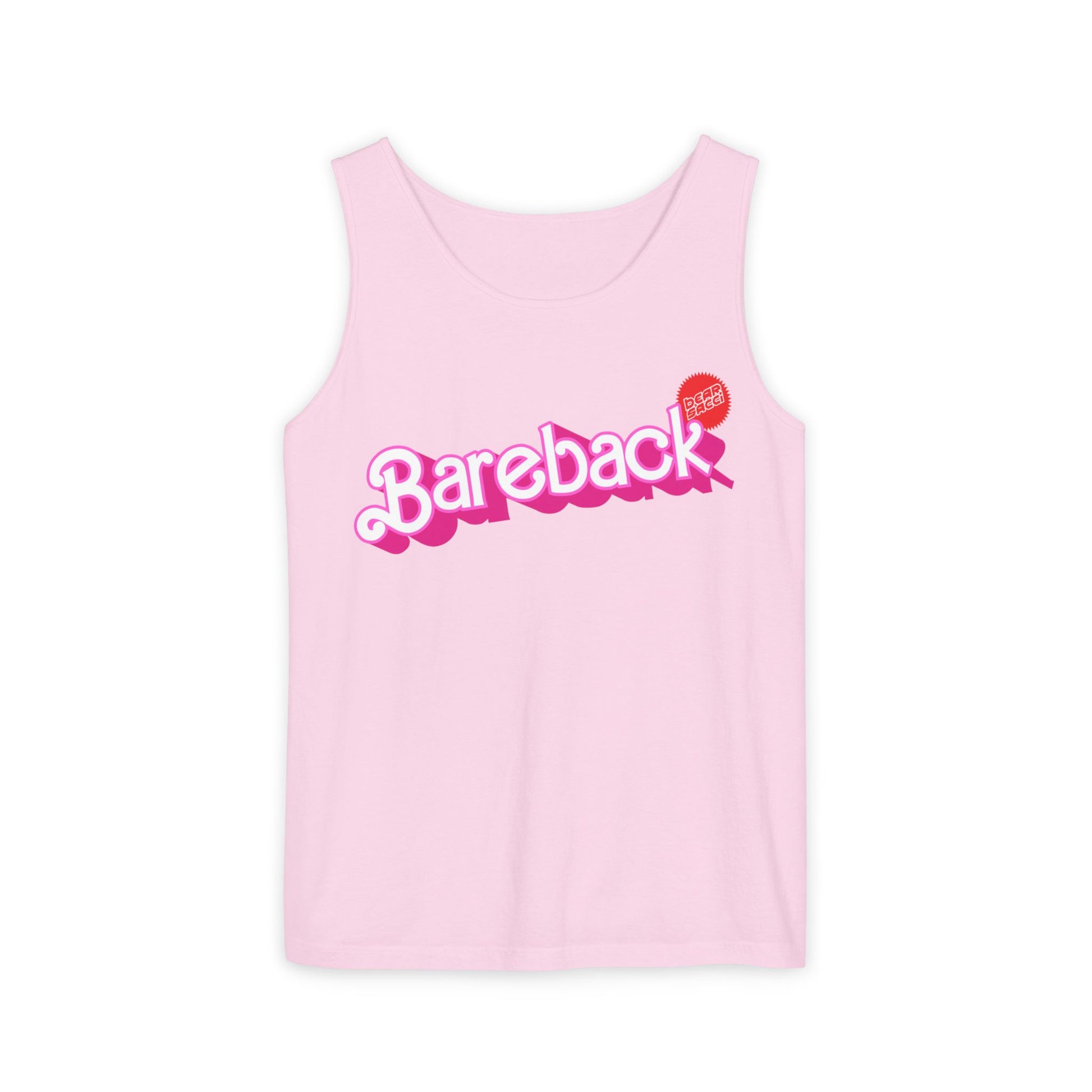 Bearbie® X Slutpride®: Bareback Logo │Garment-Dyed Tank Top