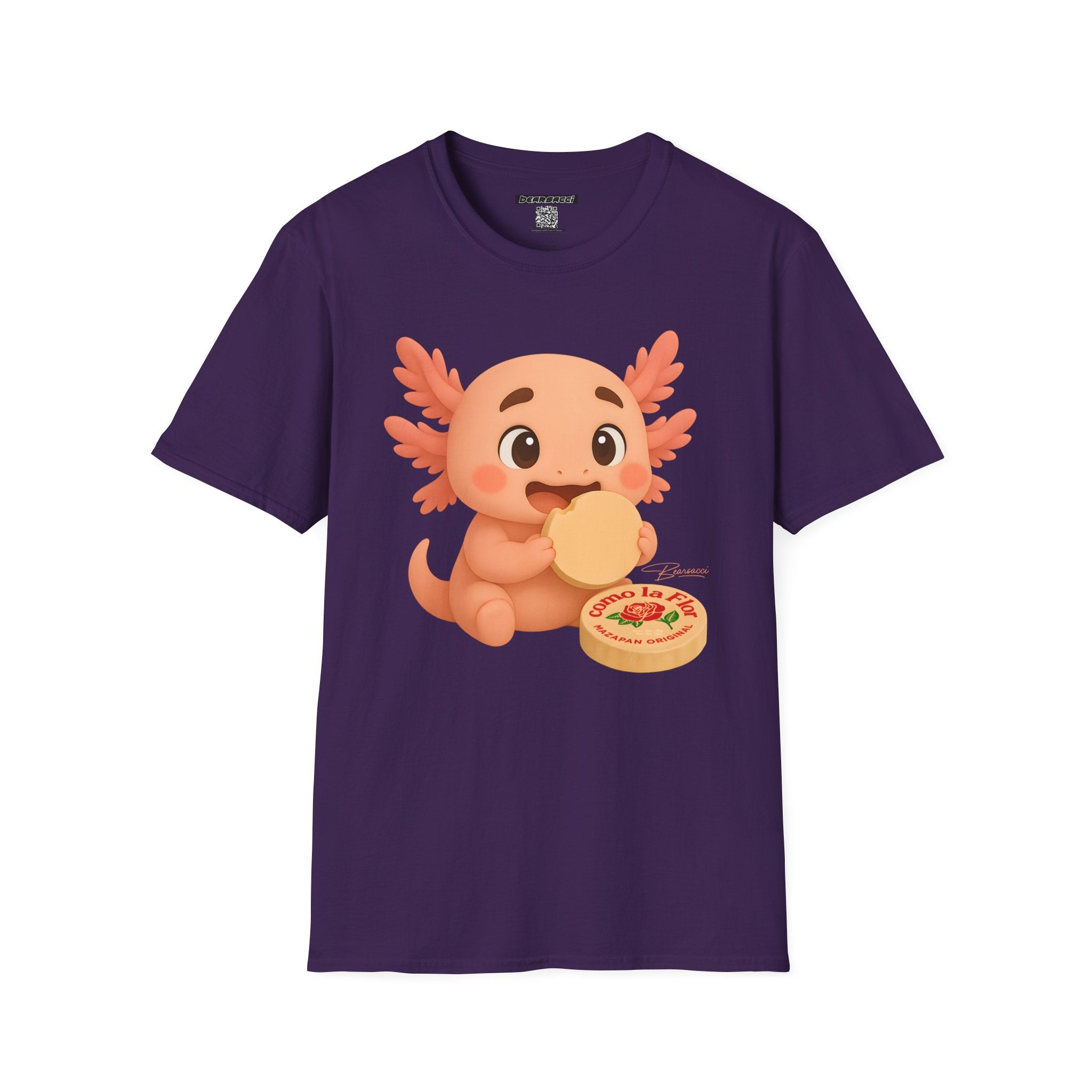 PeroLike X HyperPop®: Axolotl Mazapan │ Softsyle T-shirt