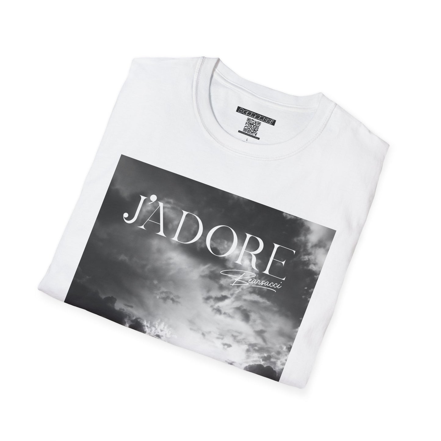 Fake Designer™: J'adore Bearsacci Solitude Is Dangerously Addictive (Black and White Beach)│ Softsyle T-shirt