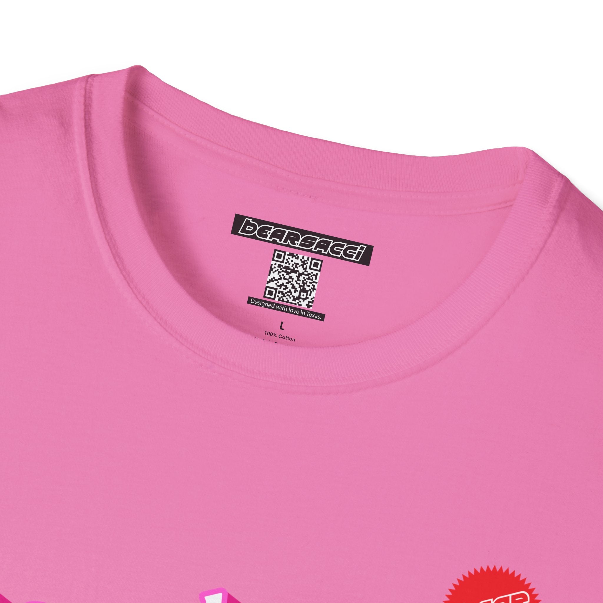 Bearbie® X Slutpride®: Bareback Logo │Softsyle T-shirt