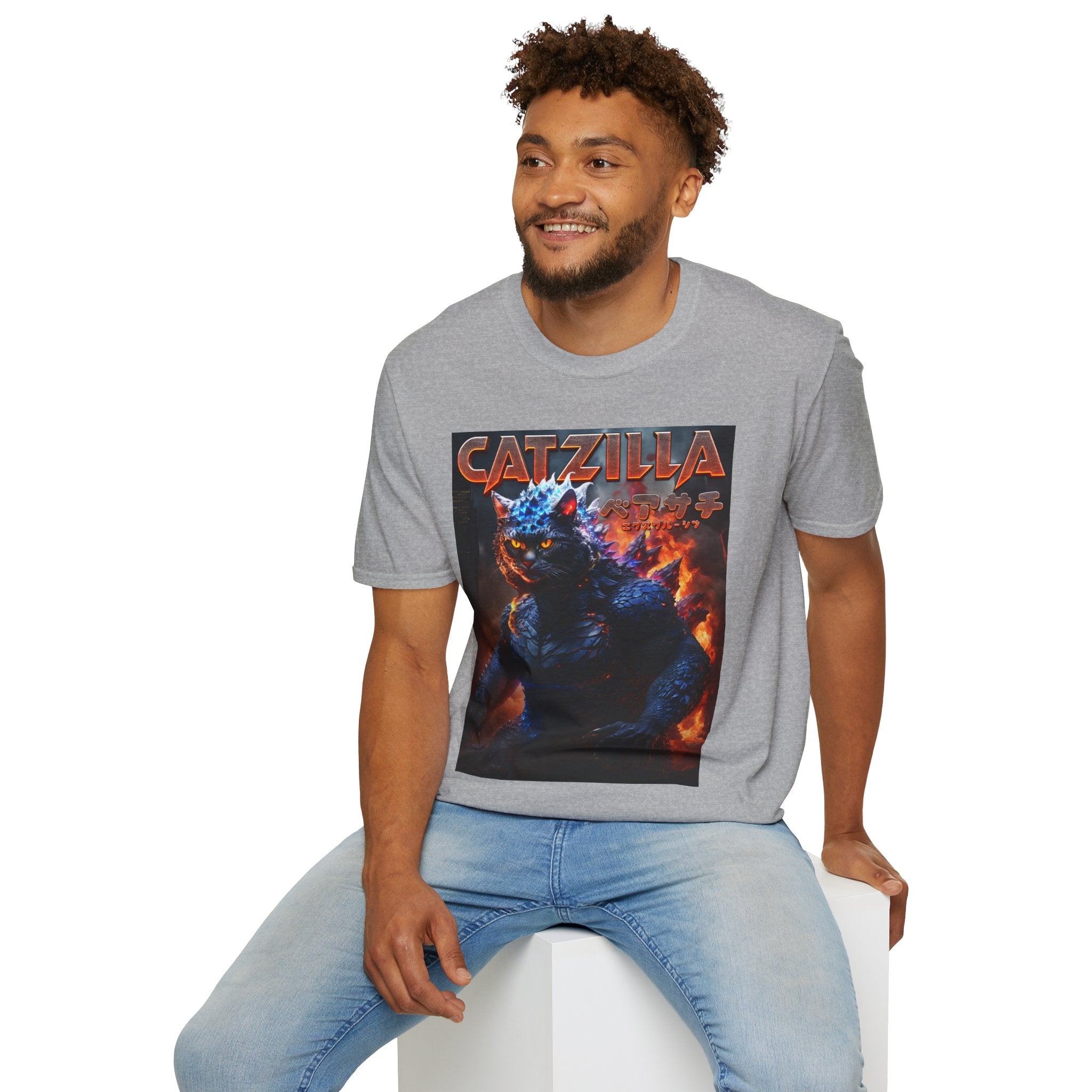 Fake Designer™: Catzilla │ Softsyle T-shirt