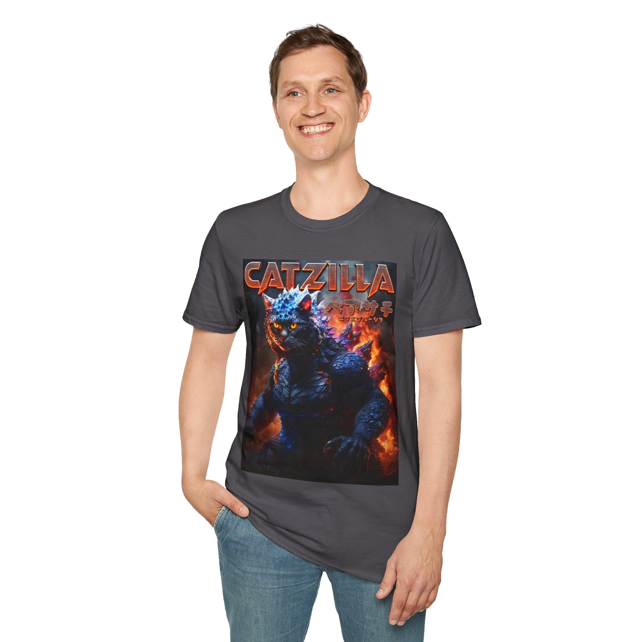 Fake Designer™: Catzilla │ Softsyle T-shirt