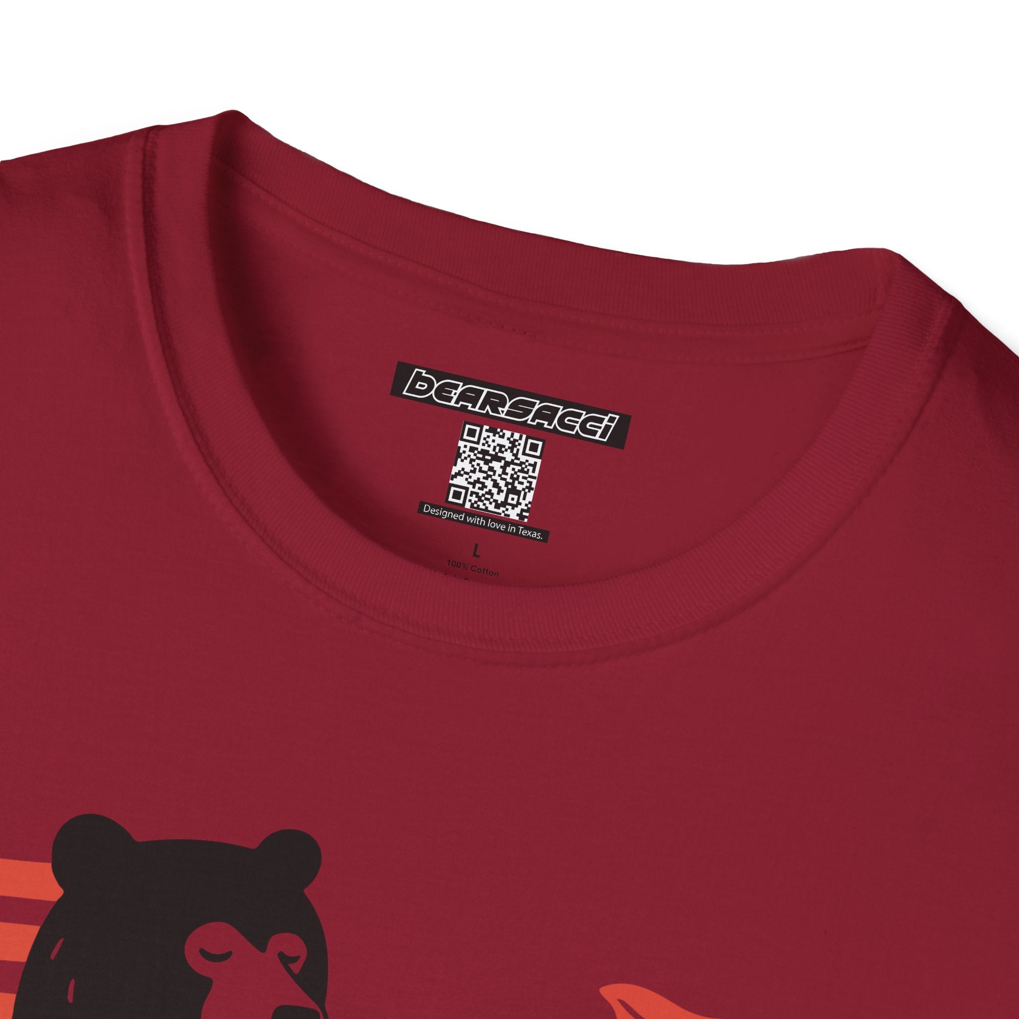 Bearsacci® X Wanderlust®: Sunday Funday Lazy Bear│ Softsyle T-shirt