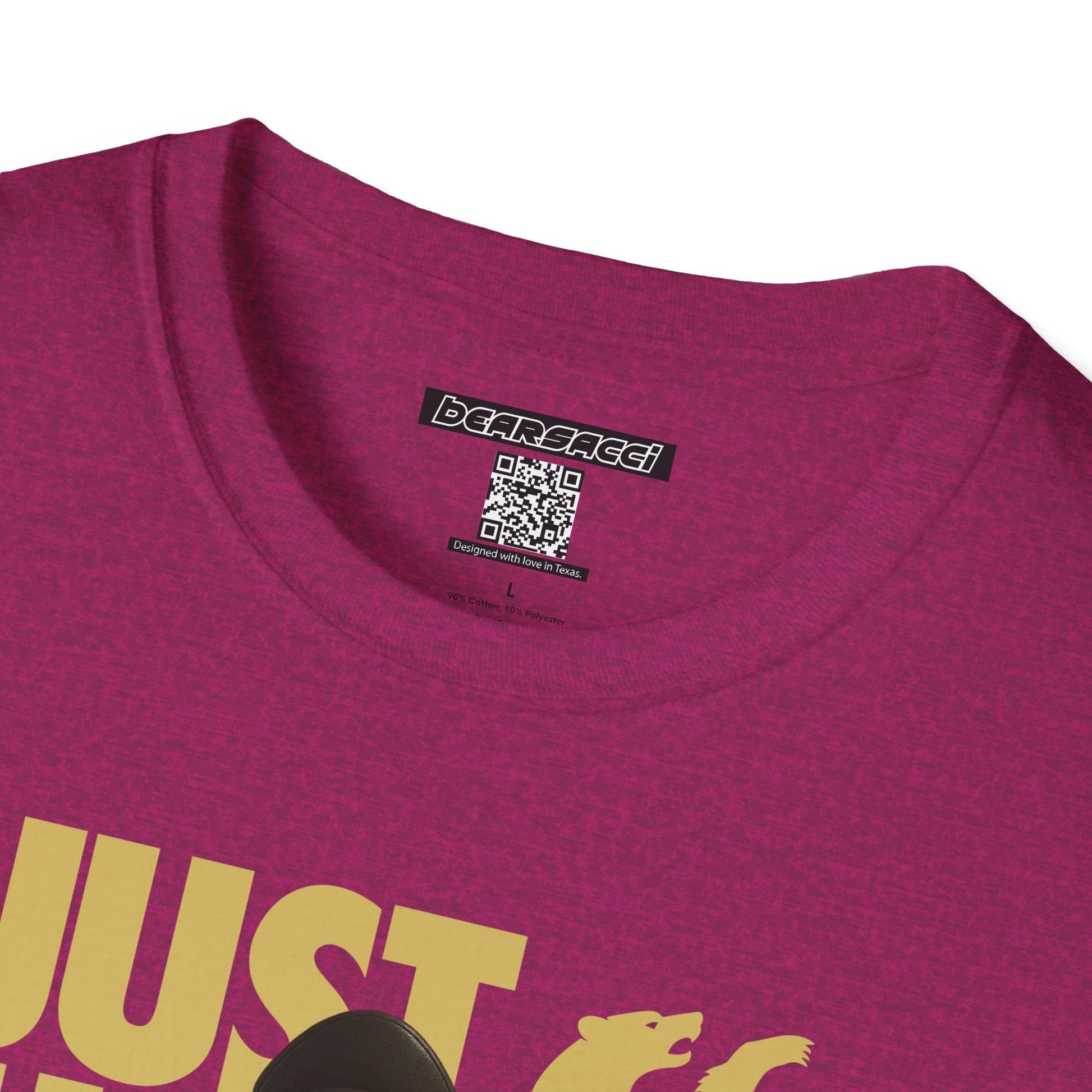 Bearsacci™ X Dominion: Just Fucking Do It Dom Daddy Teddy Bear│ Softsyle T-shirt
